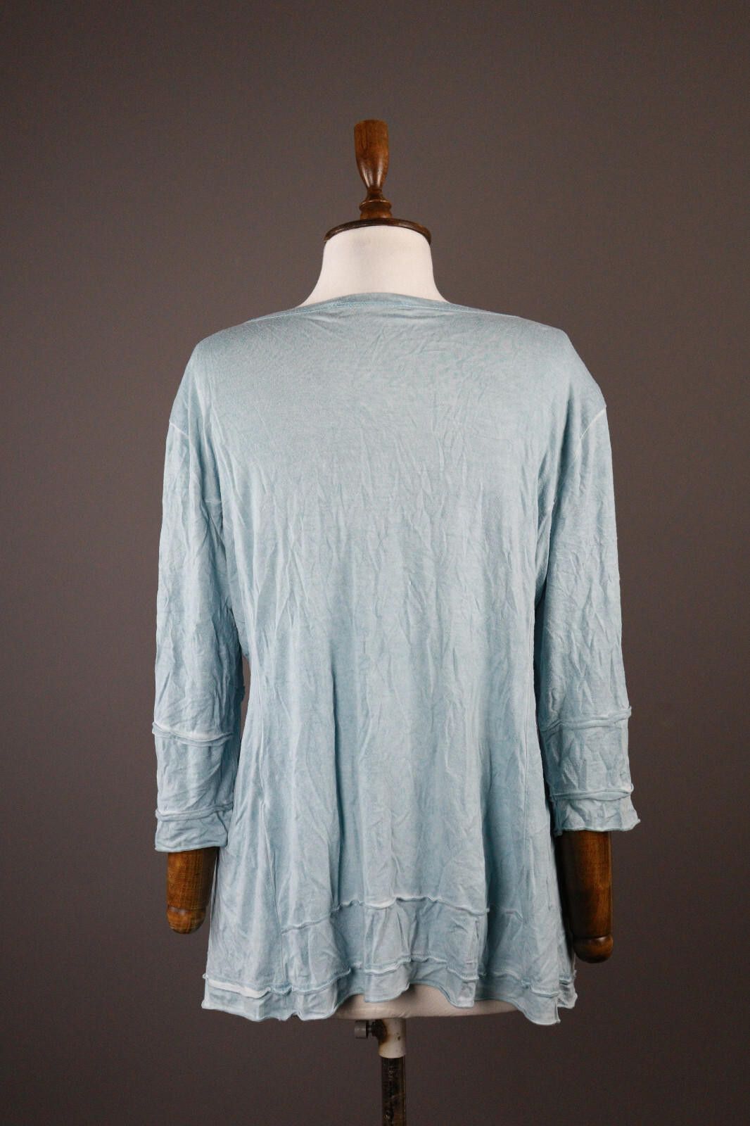 Bottega Veneta Bottega by Esisa Cavaletti Lagenlook Shirt Tunic Size L Size L / US 10 / IT 46 - 3 Thumbnail