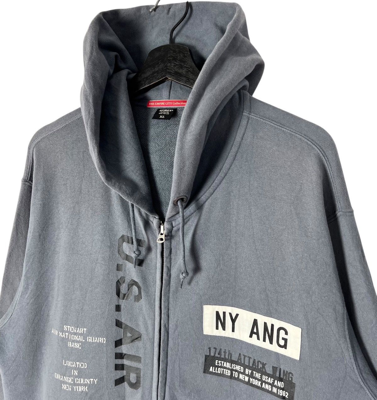Avirex Avirex Zipper Hoodie Size US XL / EU 56 / 4 - 4 Thumbnail