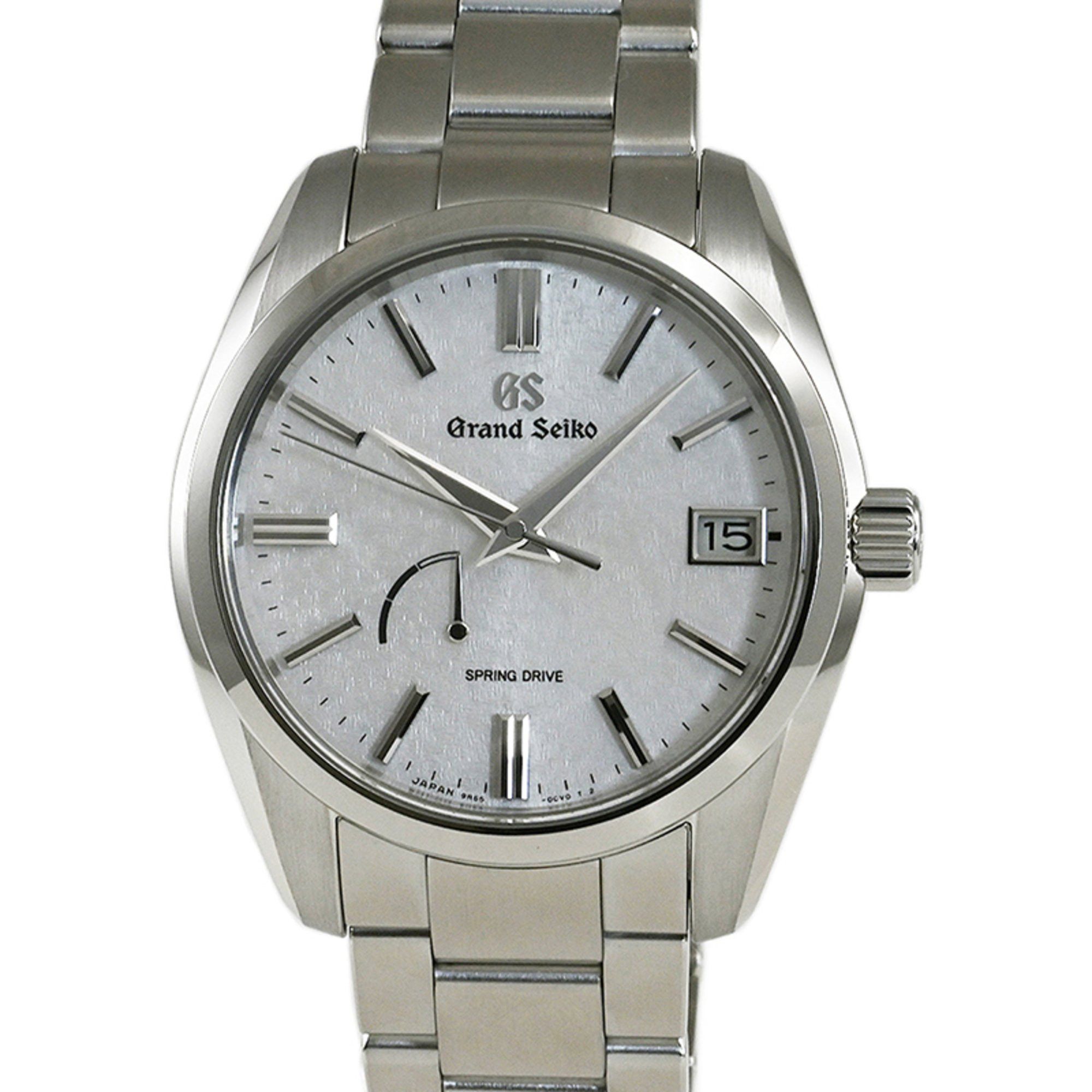 image of Seiko Grand Seiko Heritage Collection 9R Spring Drive Watch Sbg65 in Silver, Women's