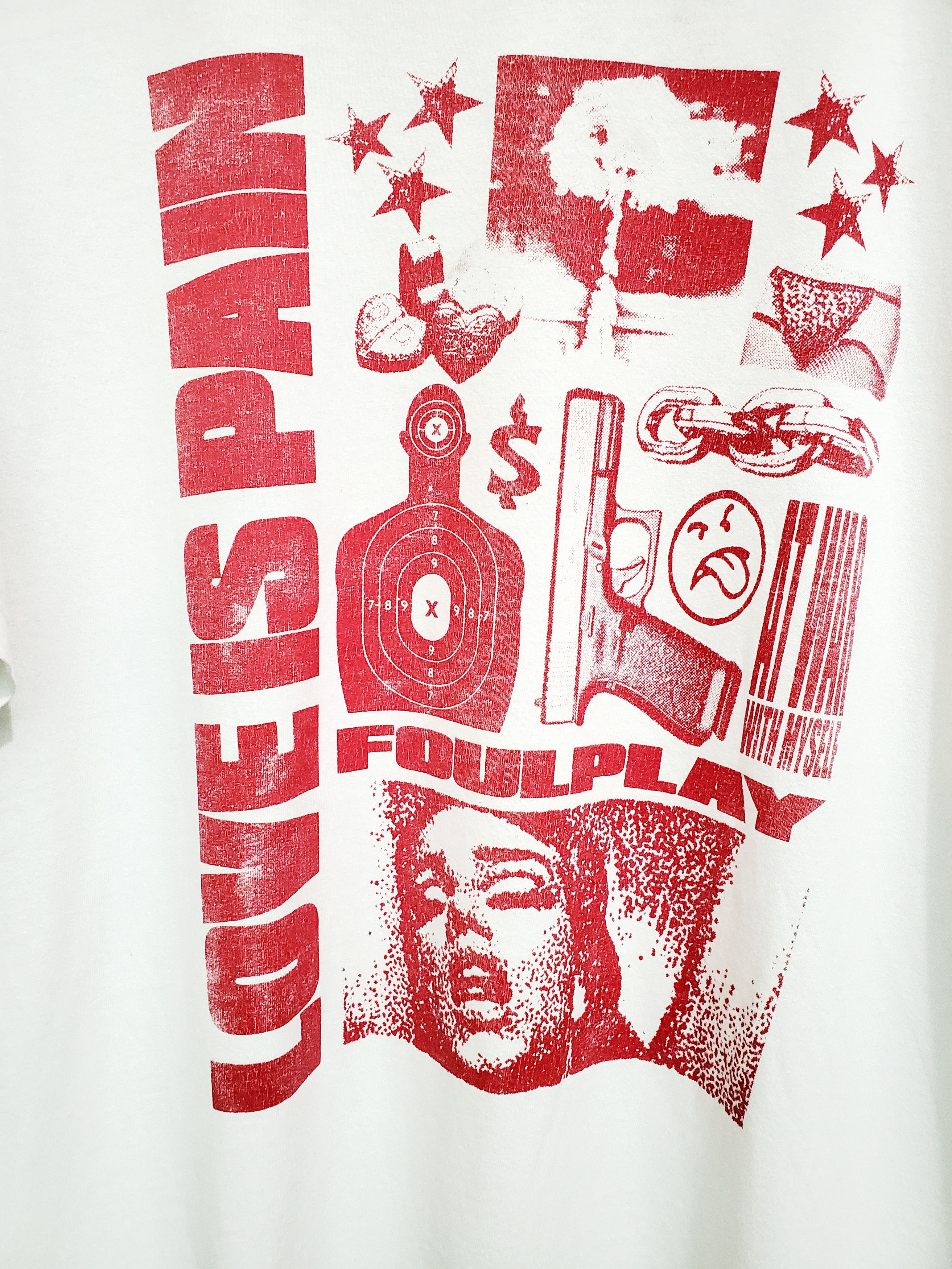 Band Tees × Vintage Vintage v2k love is pain Tshirt size Xl Size US XL / EU 56 / 4 - 2 Thumbnail