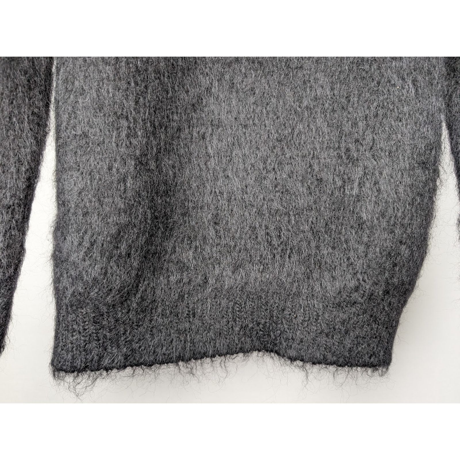 Saint Laurent Paris o1rshd1 Jacquard Sweater in Noir/Naturel Size US M / EU 48-50 / 2 - 6 Thumbnail