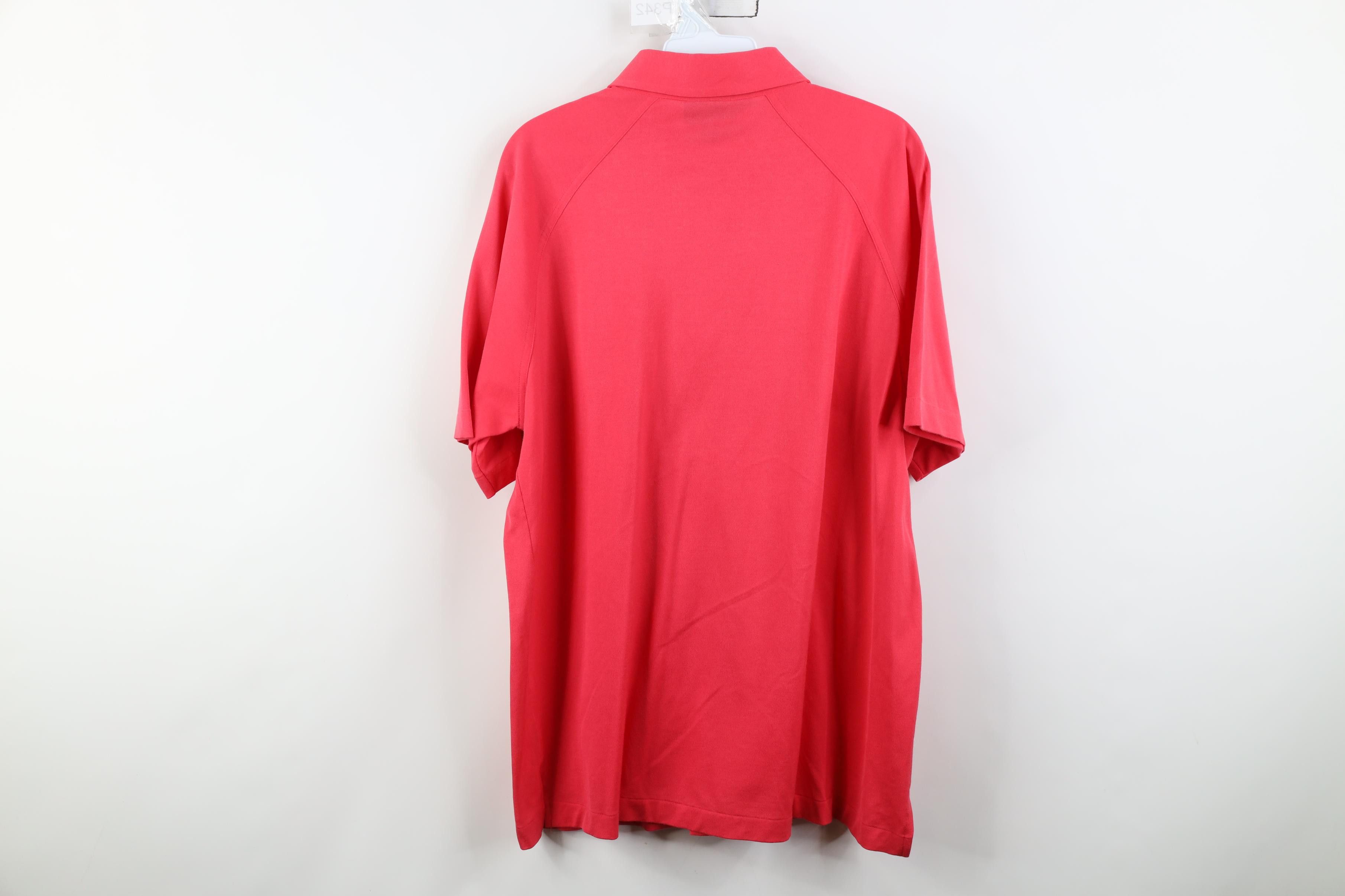 Vintage Vintage 70s Streetwear Pocket Collared Golf Polo Shirt Red Size US XL / EU 56 / 4 - 10 Thumbnail
