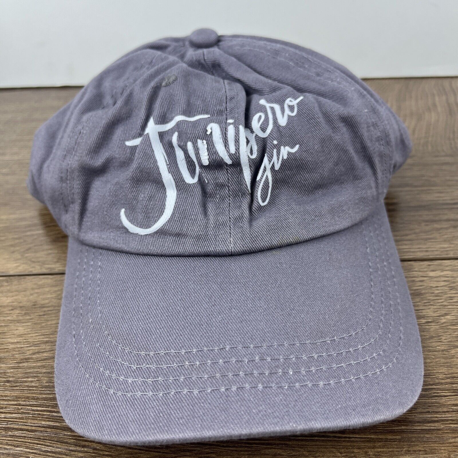 Other Junipero Jin Hat Gray Hat Adjustable Adult Size Hat Gray Cap Size ONE SIZE - 4 Thumbnail