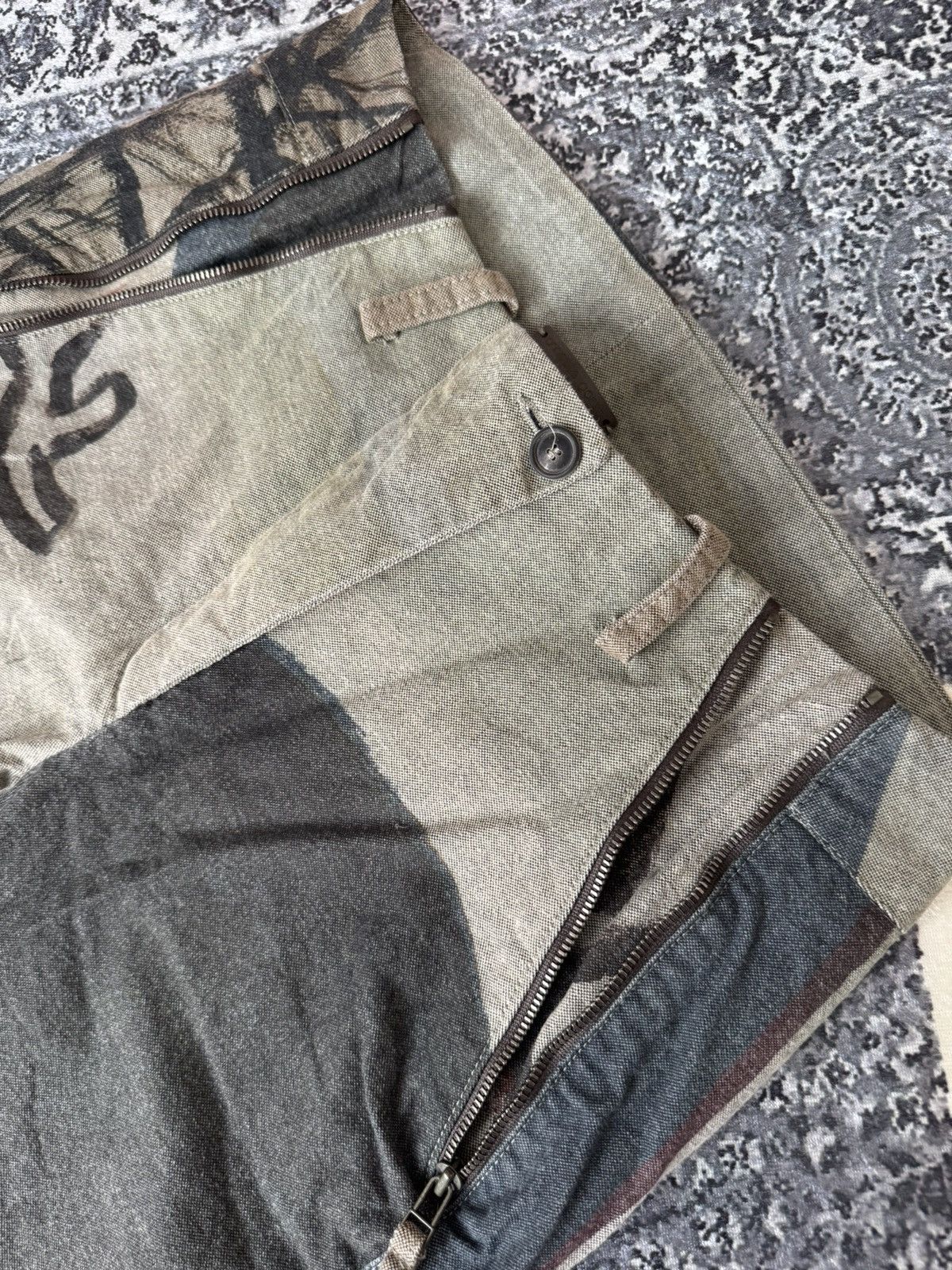 Annette Gortz Annette Görtz Graphic Patchwork Pants Madein Germany Size 36 Size 36" / US 14 / IT 50 - 2 Thumbnail