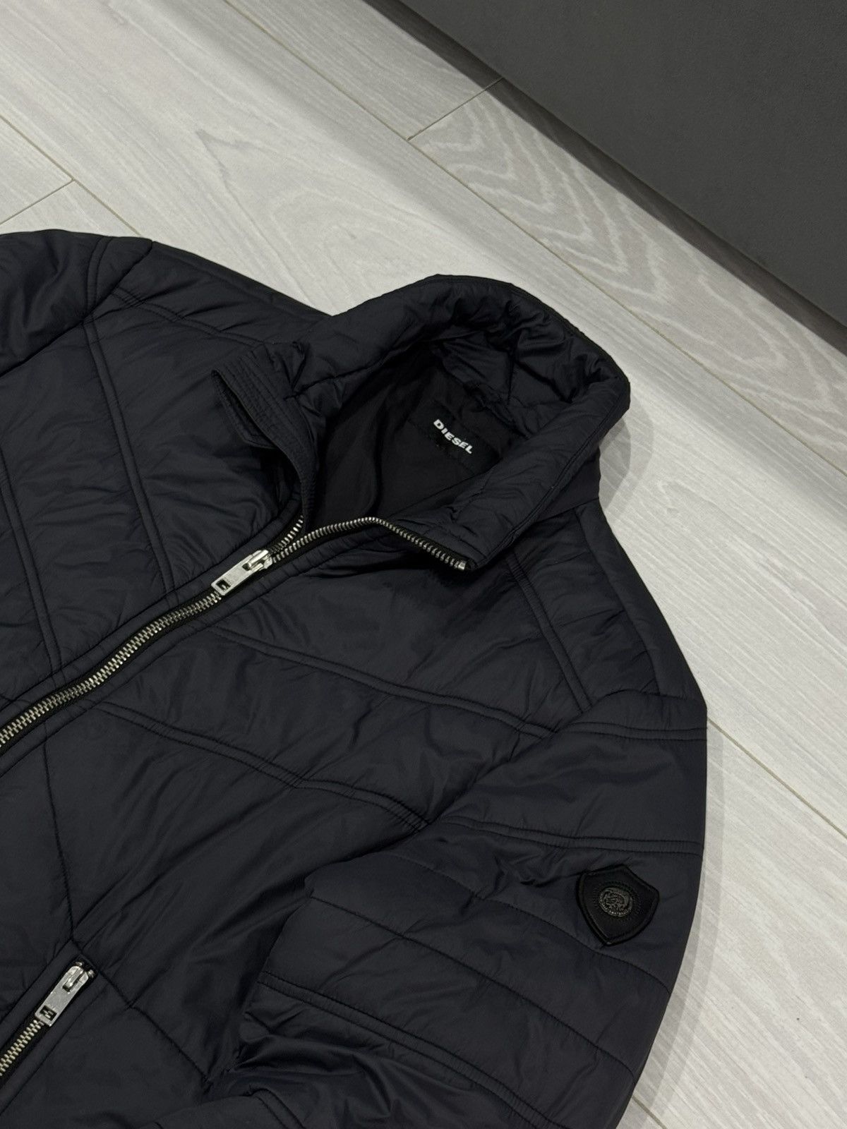 Diesel Diesel Y2K Glamour Multi Zip Puffer Jacket Size US XL / EU 56 / 4 - 6 Thumbnail
