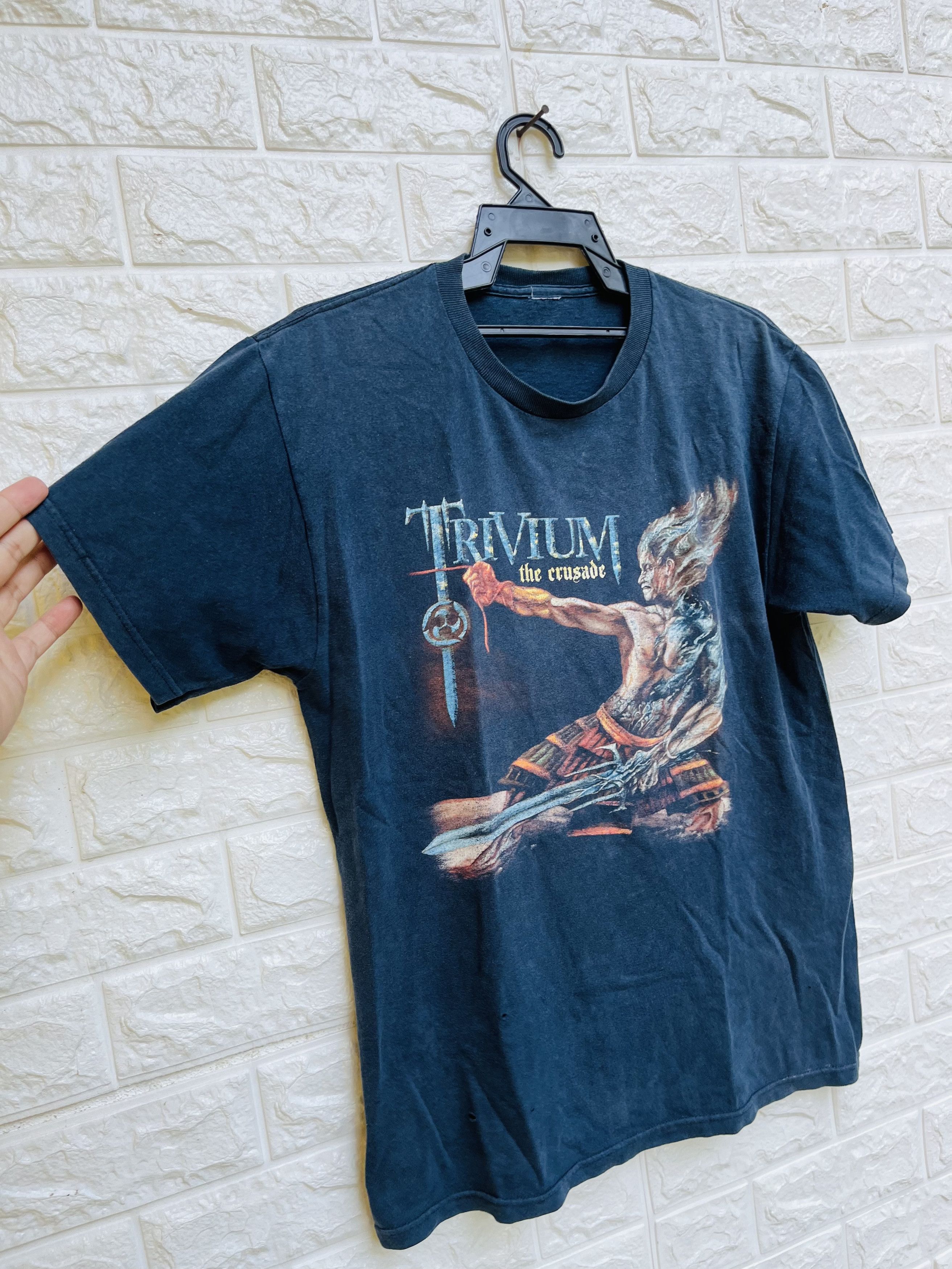 Band Tees Vintage Trivium Band Music Designed Fashion Shirt Size US M / EU 48-50 / 2 - 4 Thumbnail