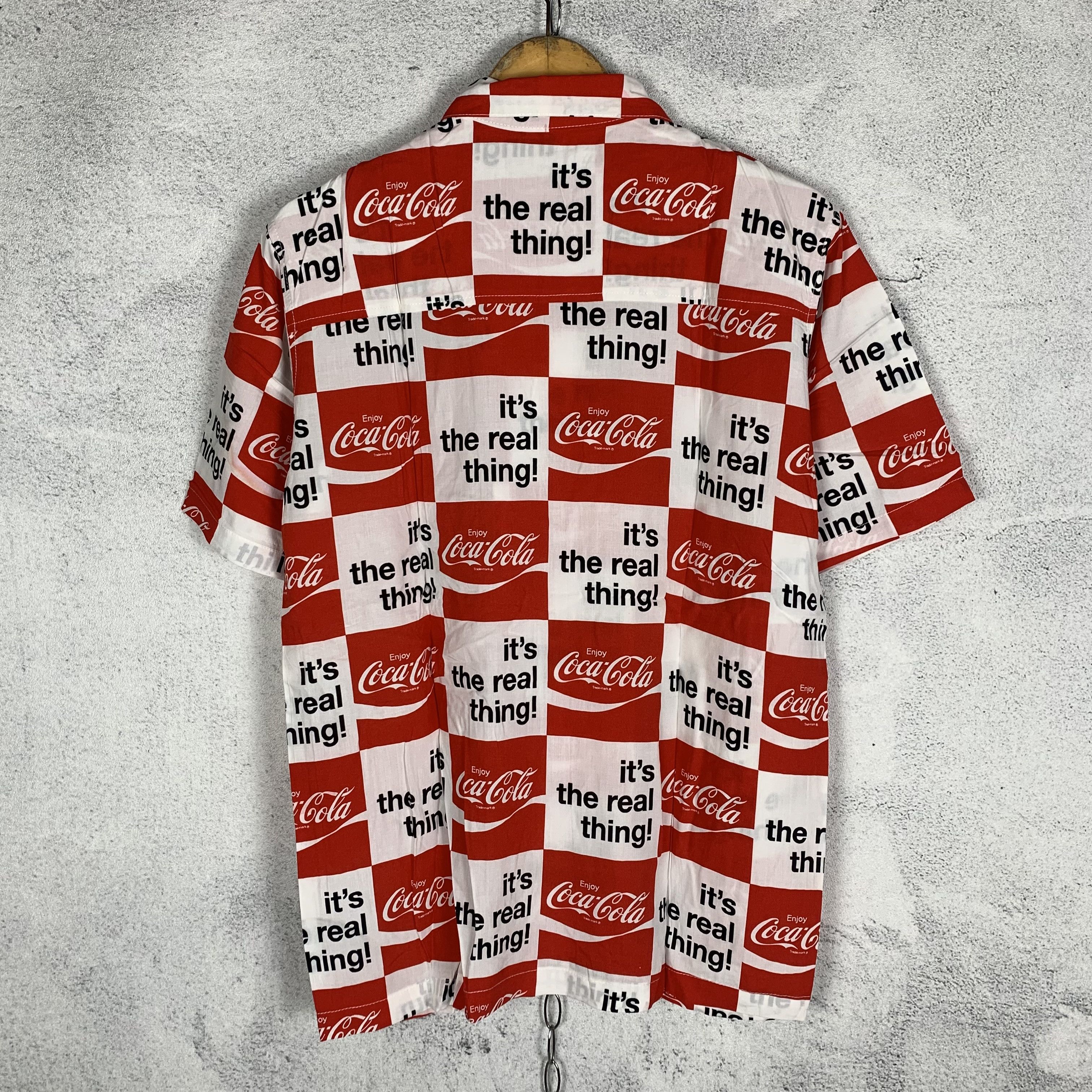 Coca Cola Coca Cola Checkered Shirt Size US L / EU 52-54 / 3 - 2 Thumbnail