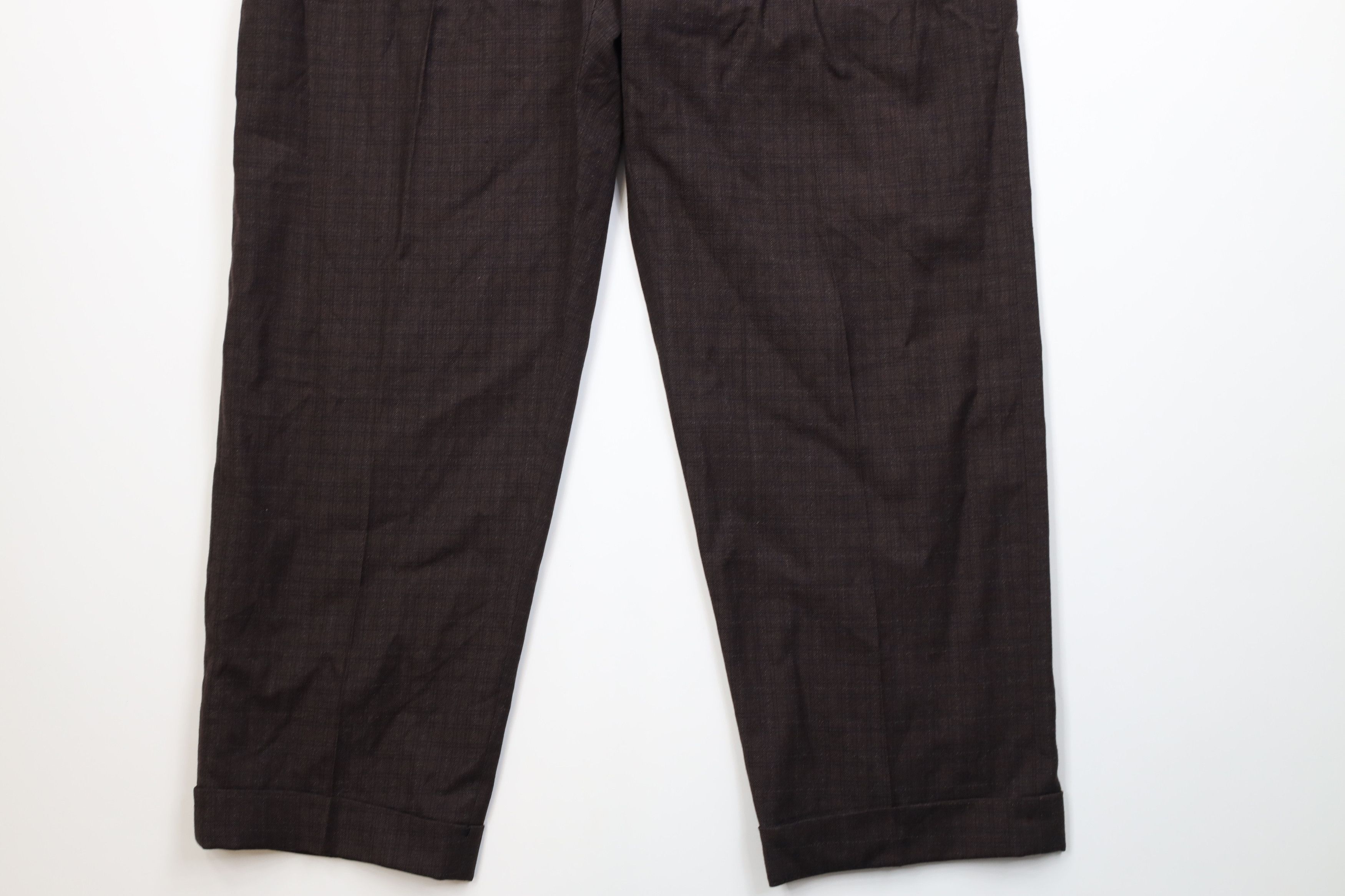 Vintage Vintage 50s Hollywood Regency Gabardine Chino Pants USA Size US 38 / EU 54 - 4 Thumbnail