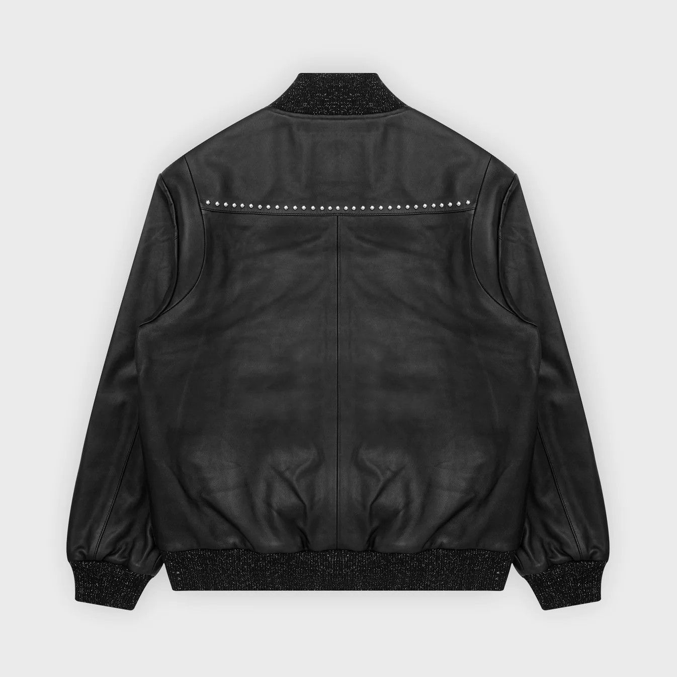 Midnight Studios Midnight Studios Nico Sample Leather Track Jacket AWGE Size US M / EU 48-50 / 2 - 7 Thumbnail