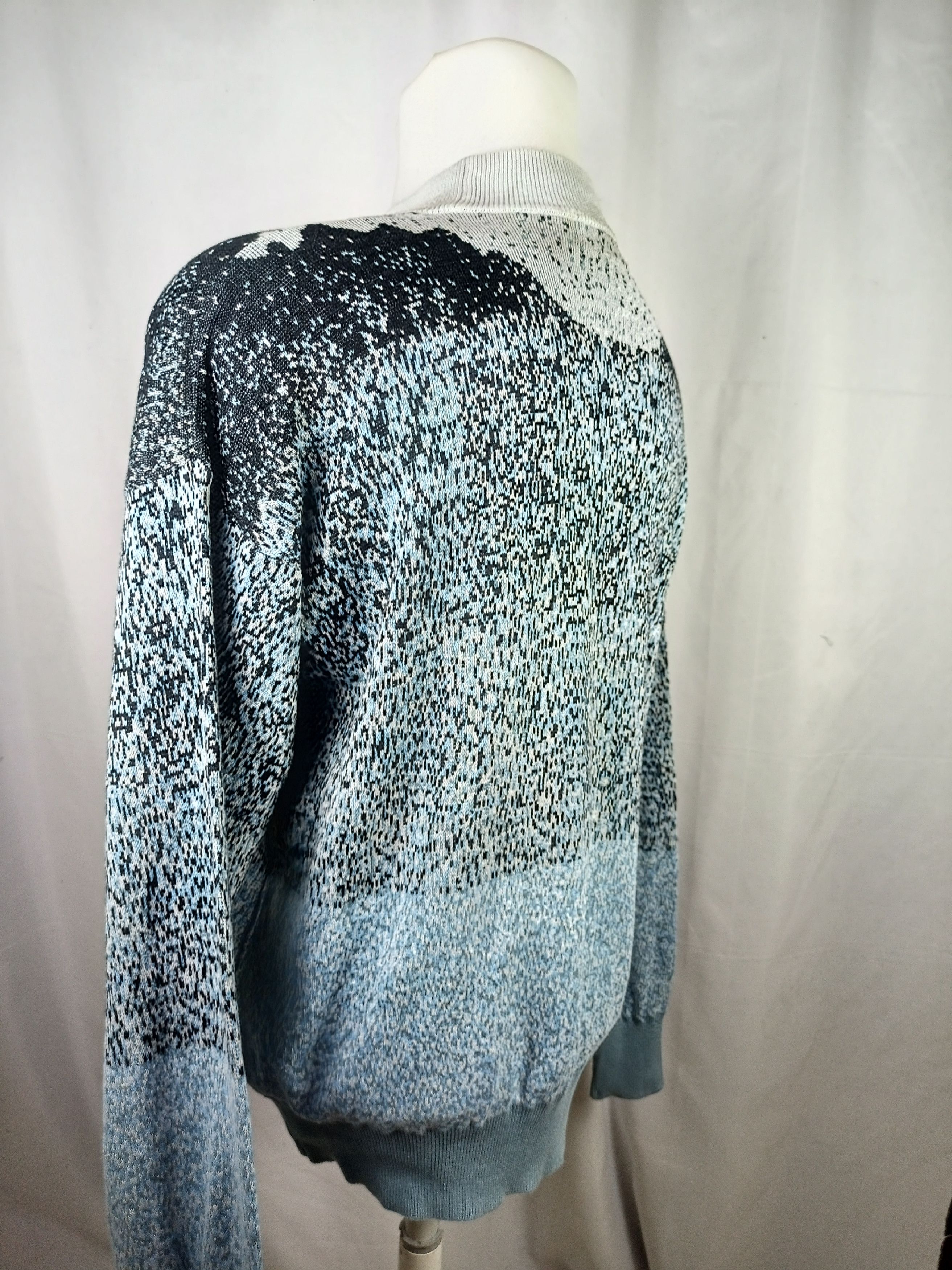 Designer × Kenzo KENZO PARIS Mix Color Knit Sweater Jumper Neck Size US L / EU 52-54 / 3 - 18 Thumbnail