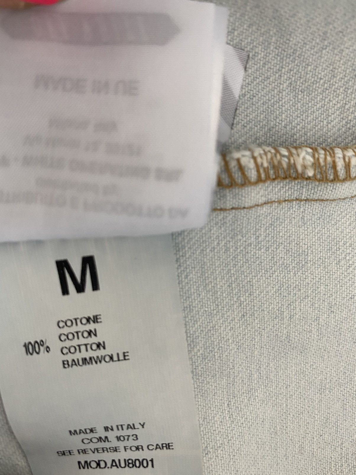 Off-White OFF-WHITE Long Sleeve Denim Button Down Size US M / EU 48-50 / 2 - 11 Thumbnail