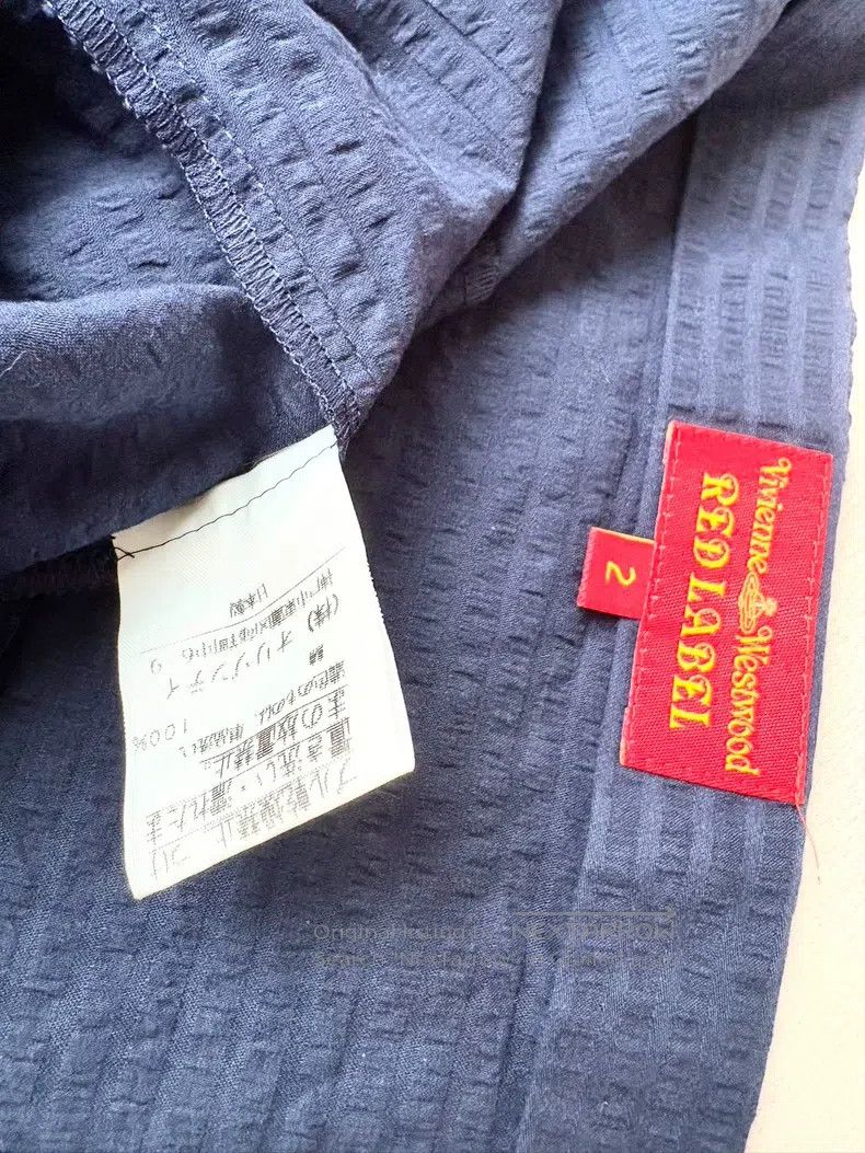 Vivienne Westwood Vivienne Westwood Vintage Blue Striped Saturn Sleeveless V Size M / US 6-8 / IT 42-44 - 7 Thumbnail