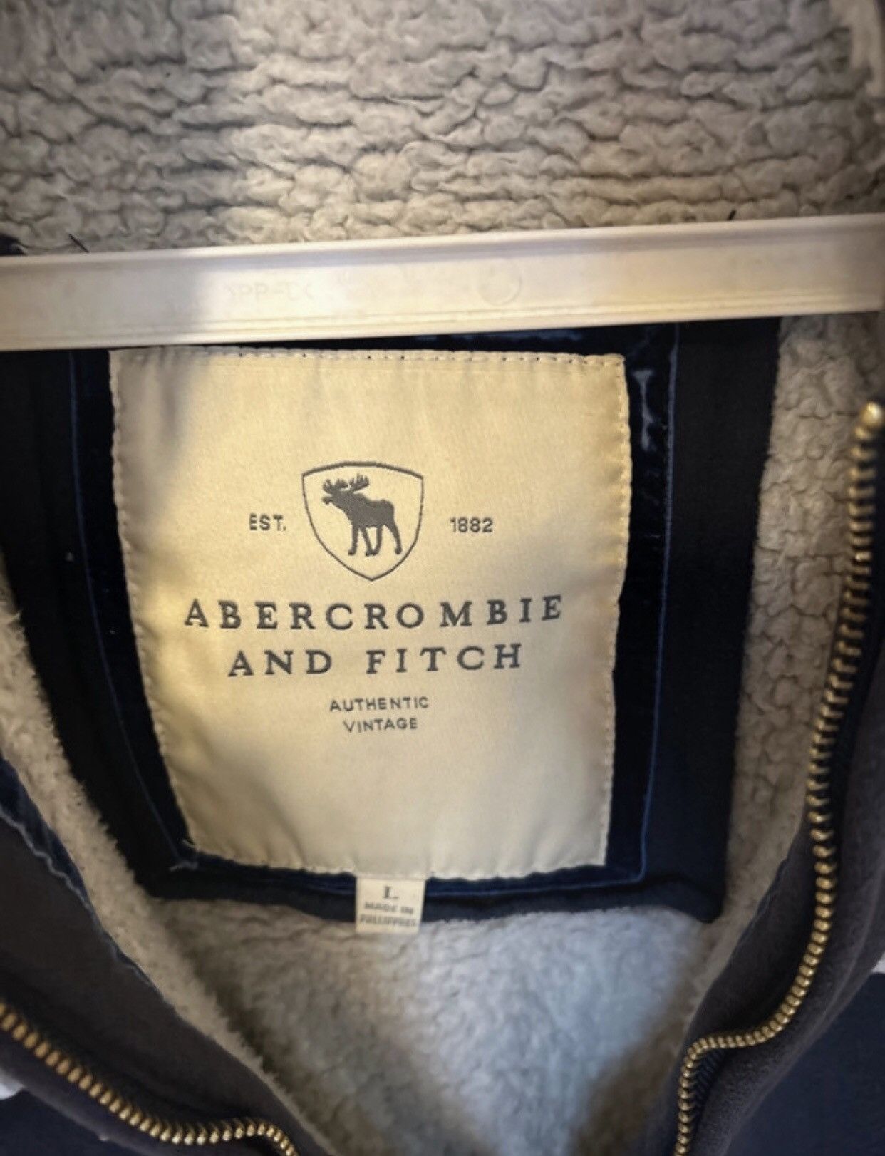 Abercrombie & Fitch × Hysteric Glamour × If Six Was Nine Abercrombie Vintage Sherpa Zip Fur Hoodie IfSixWasNine style Size US L / EU 52-54 / 3 - 2 Thumbnail