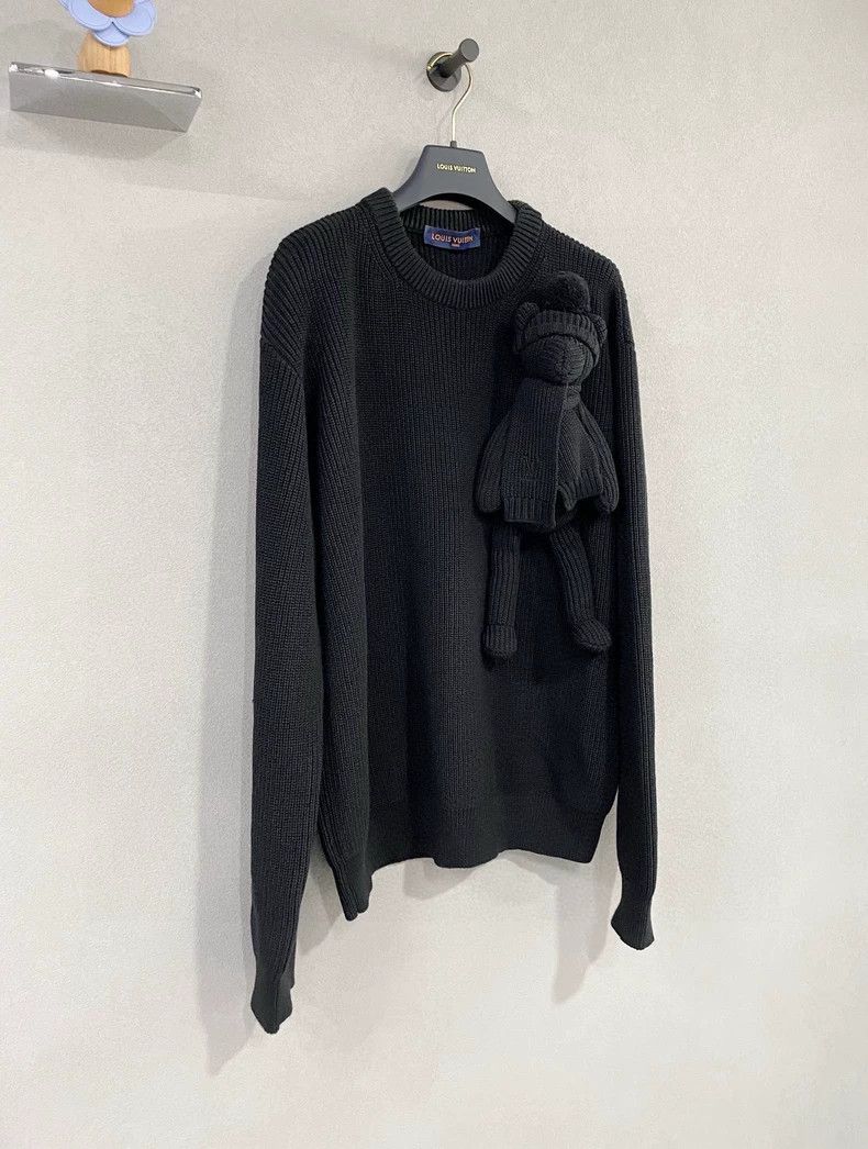 Louis Vuitton Louis Vuitton Black doll knit sweater Size US L / EU 52-54 / 3 - 4 Thumbnail