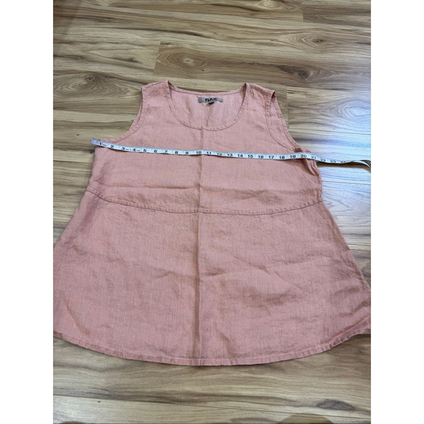 FLAX Flax linen sleeveless dusty pink sz Medium Size M / US 6-8 / IT 42-44 - 7 Thumbnail