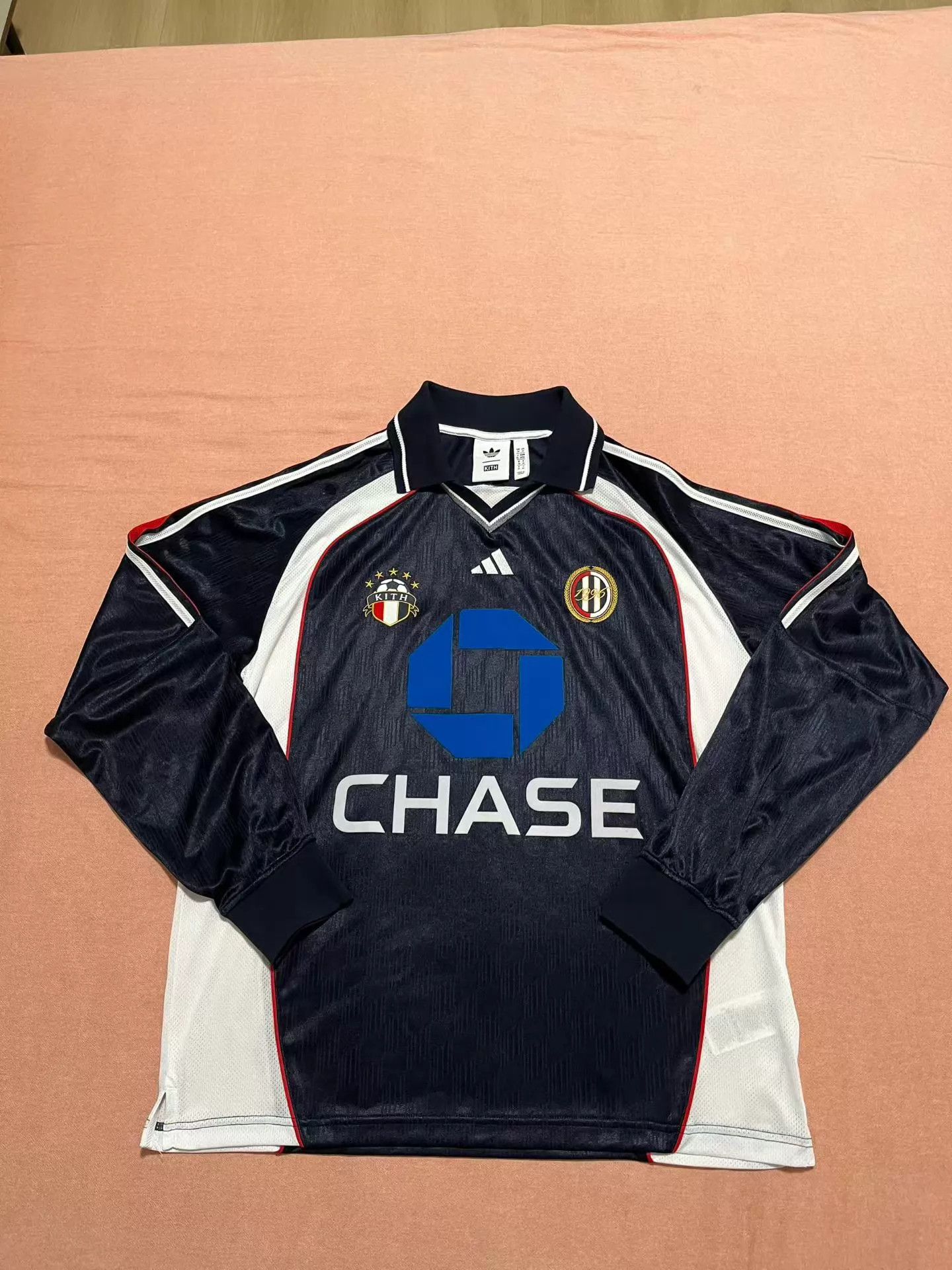 Adidas adidas x Kith Monogram Knit LS Jersey M Worn Once Size US M / EU 48-50 / 2 - 1 Thumbnail