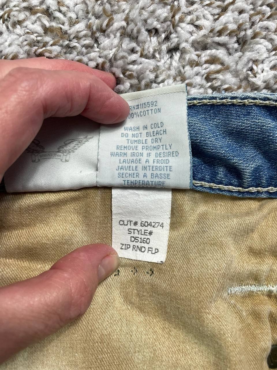Robins Jeans Robin's Jean Zip RND Flap Studded Blue Jeans Size US 38 / EU 54 - 15 Thumbnail