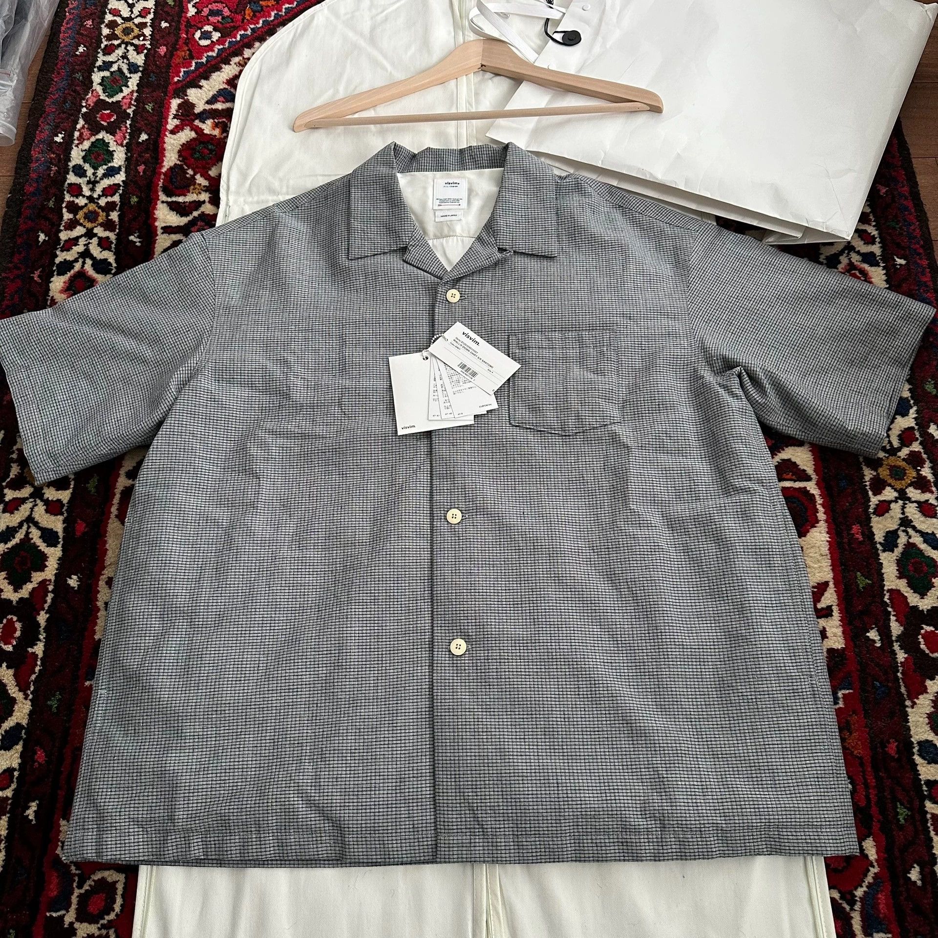 Visvim VISVIM 25SS WALLIS DOWN SHIRT Short Sleeve 4 Near New Size US XL / EU 56 / 4 - 2 Thumbnail