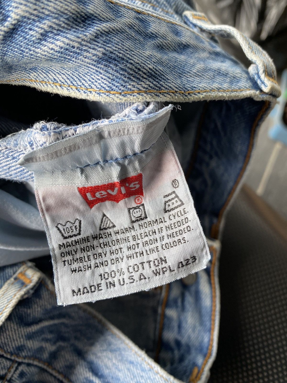 Levi's × Levi's Vintage Clothing × Vintage W27x31 vintage levi's 501 made in USA Faded Size US 27 - 5 Thumbnail