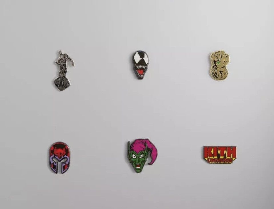 Kith × New Era Marvel x Kith Super Villain Pin Set 85th Marvel Collec Size ONE SIZE - 1 Thumbnail