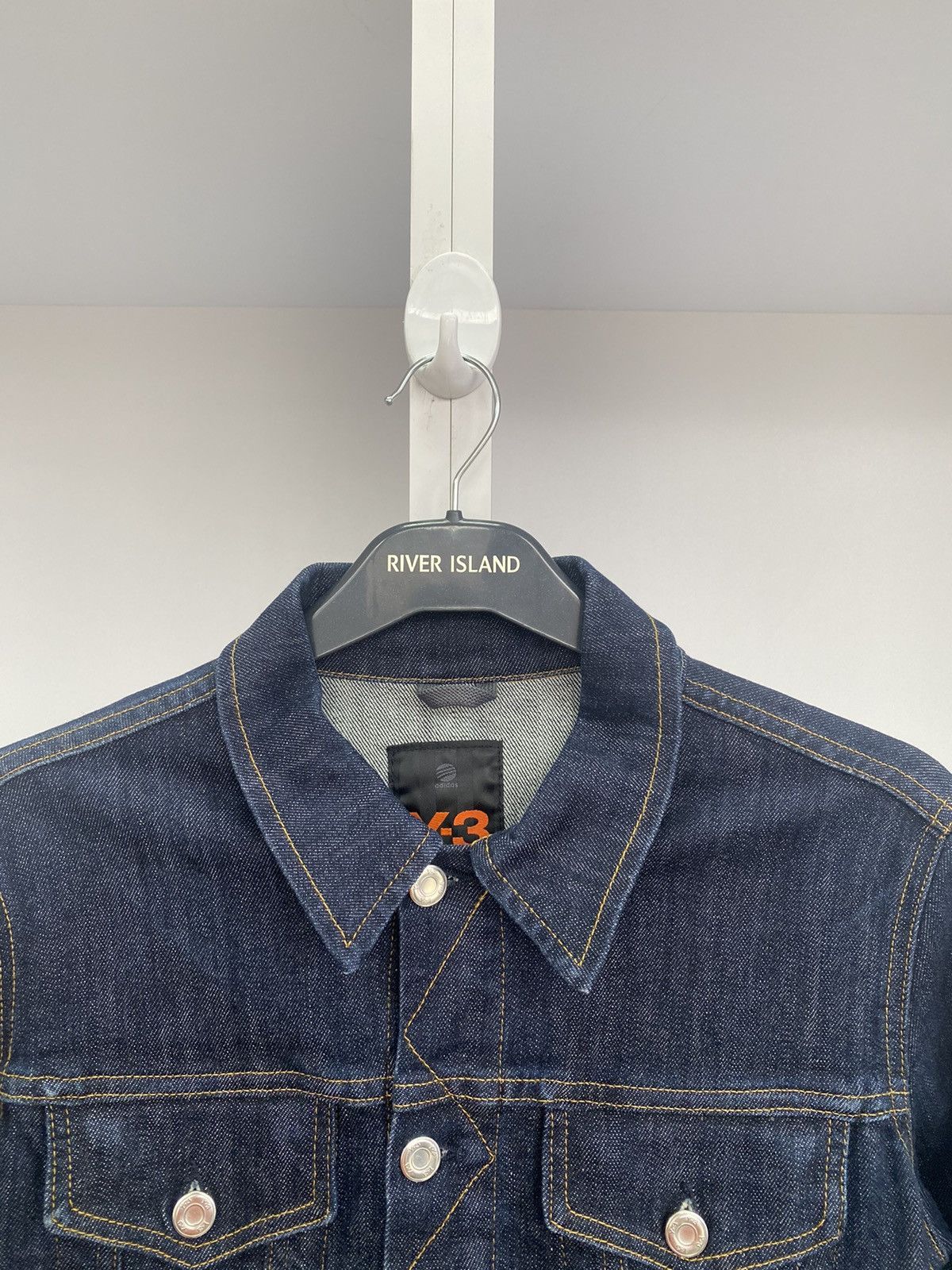 Vintage × Y-3 × Yohji Yamamoto Vintage Y-3 Women’s Denim Jeans Jacket Size L / US 10 / IT 46 - 5 Thumbnail