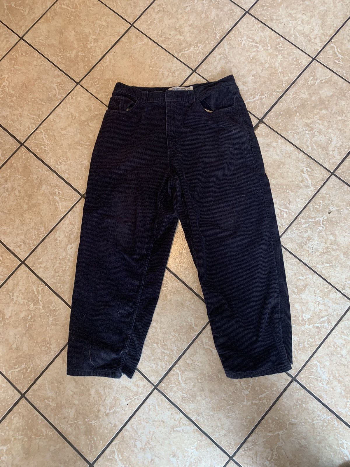 Image of Polar Skate Co Navy Blue Big Boy Cords, Men's (Size 36)