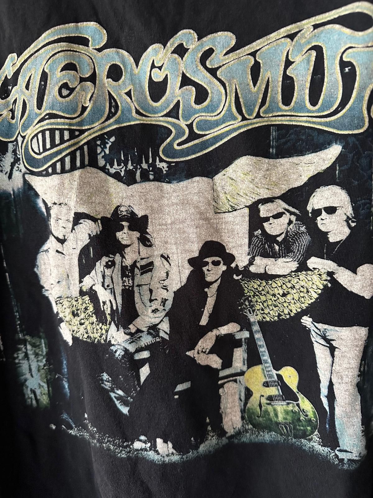 Anvil Aerosmith 2006 “Rockin’ the Joint” Tour Tee Black Size L | Size US L / EU 52-54 / 3 - 2 Thumbnail