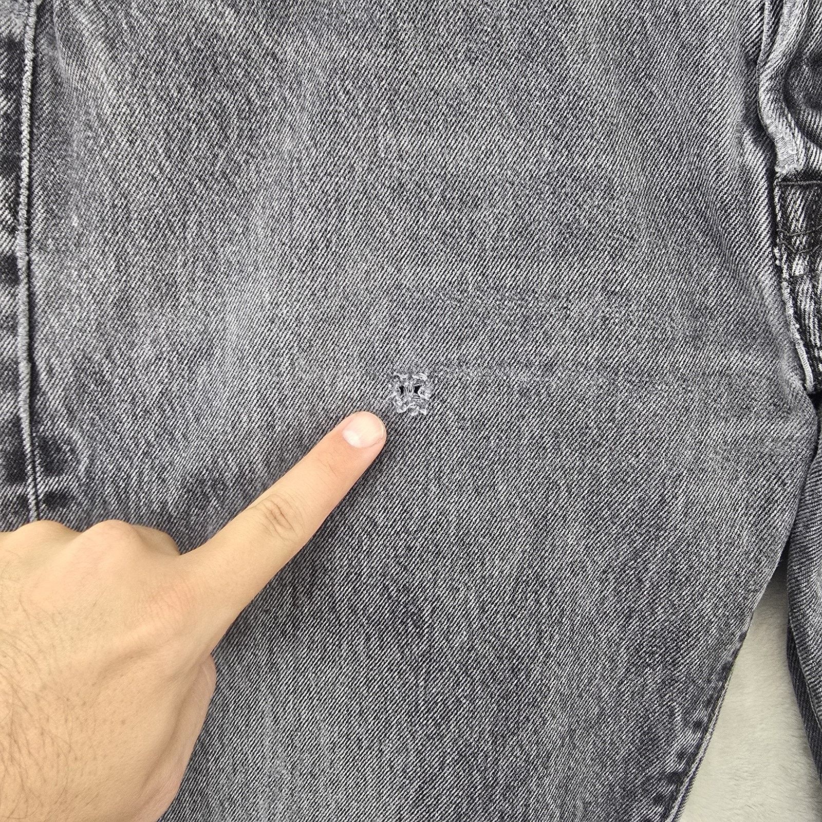 Levi's Levis 501 Jeans Mens 38x34 (Fits 34x30) Black Button Fly Y2K Size US 34 / EU 50 - 4 Thumbnail