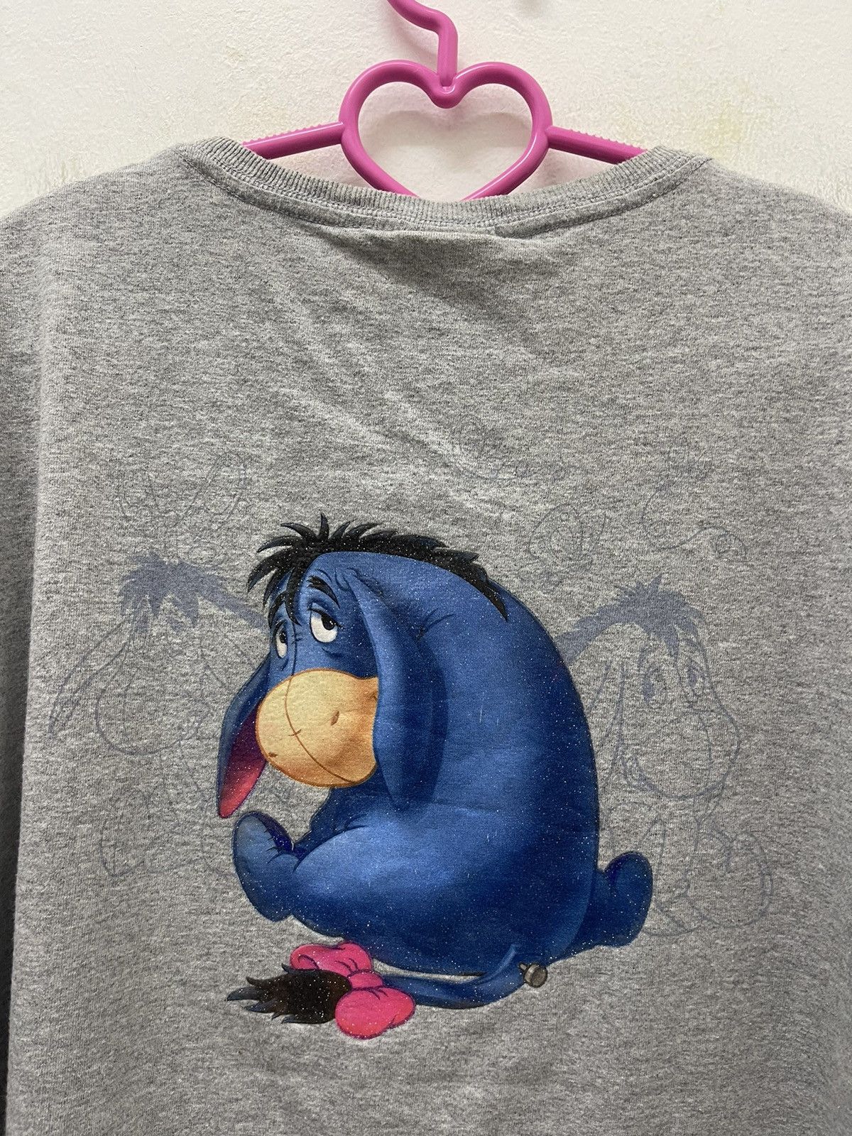 Cartoon Network Rare Vintage EEYORE Pure Blue POOH Disney Tee Size US L / EU 52-54 / 3 - 6 Thumbnail