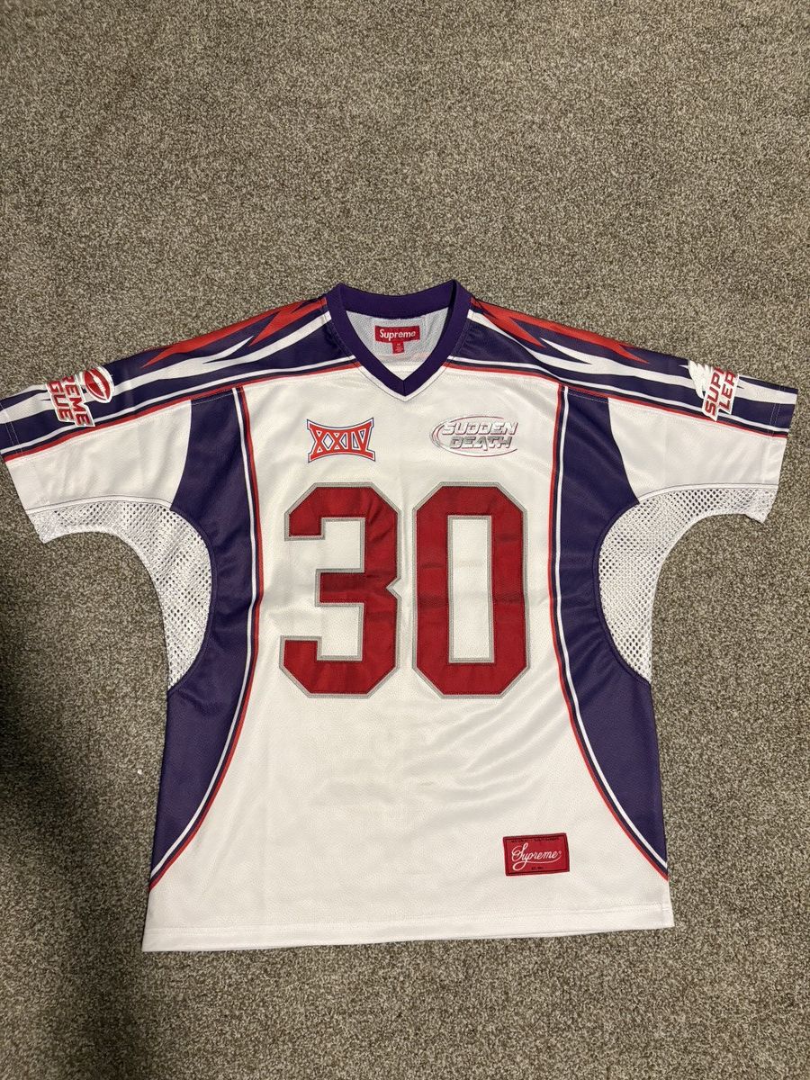 Supreme Sudden Death Jersey | Grailed
