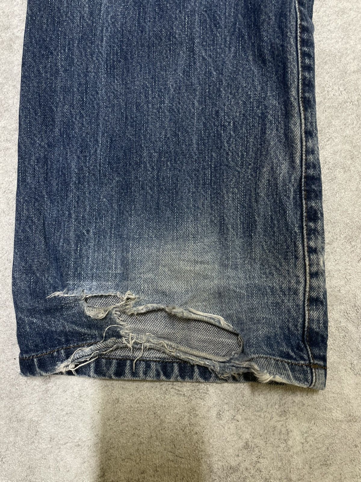 Dickies × If Six Was Nine × Le Grande Bleu (L.G.B.) Y2K Distress Dickies Cuffs Denim IFSIXWASNINE Style Size US 31 - 4 Thumbnail