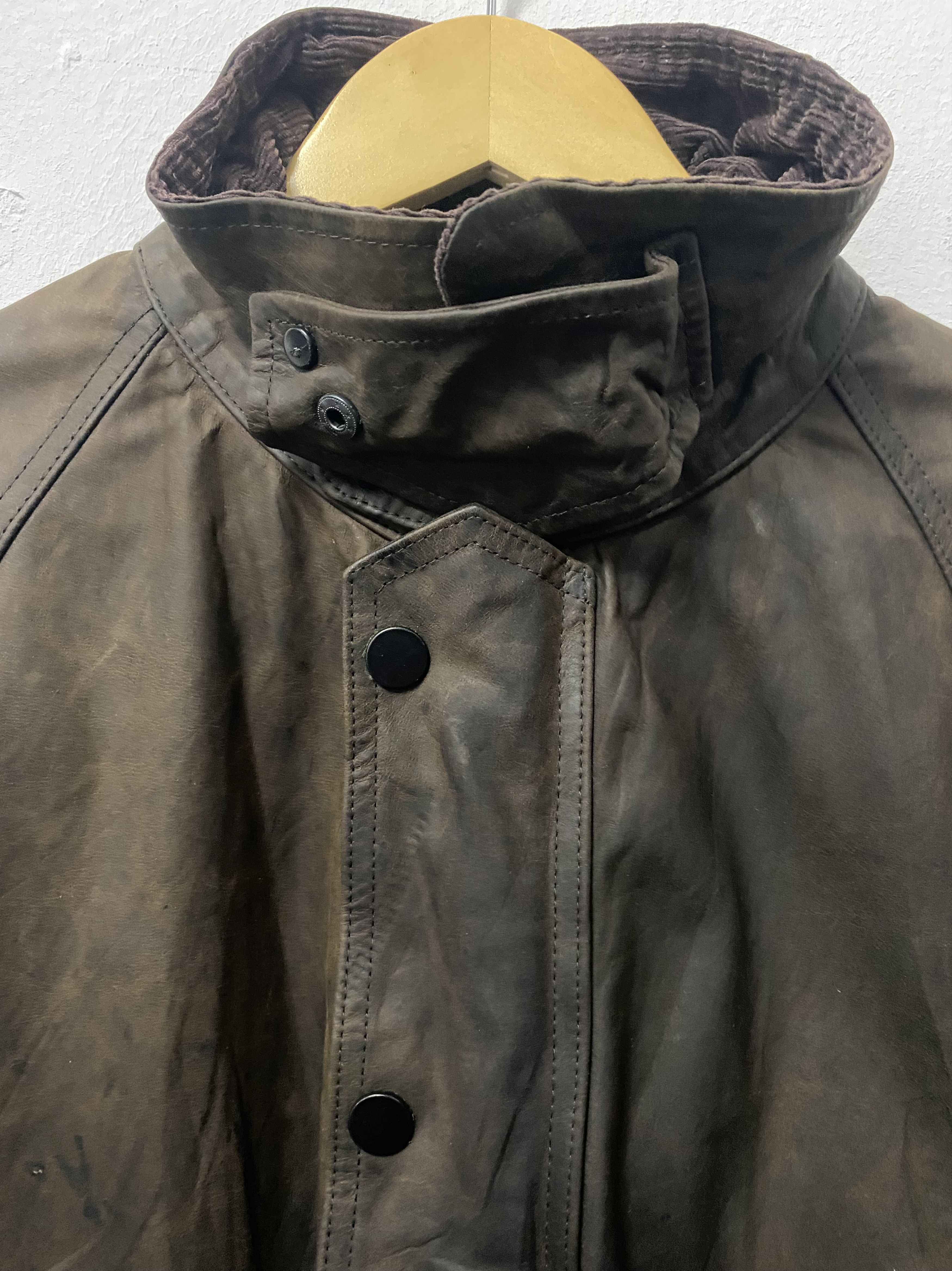 Polo Ralph Lauren VTG Polo Ralph Lauren Genuine Leather Hunting Jacket Size US L / EU 52-54 / 3 - 6 Thumbnail