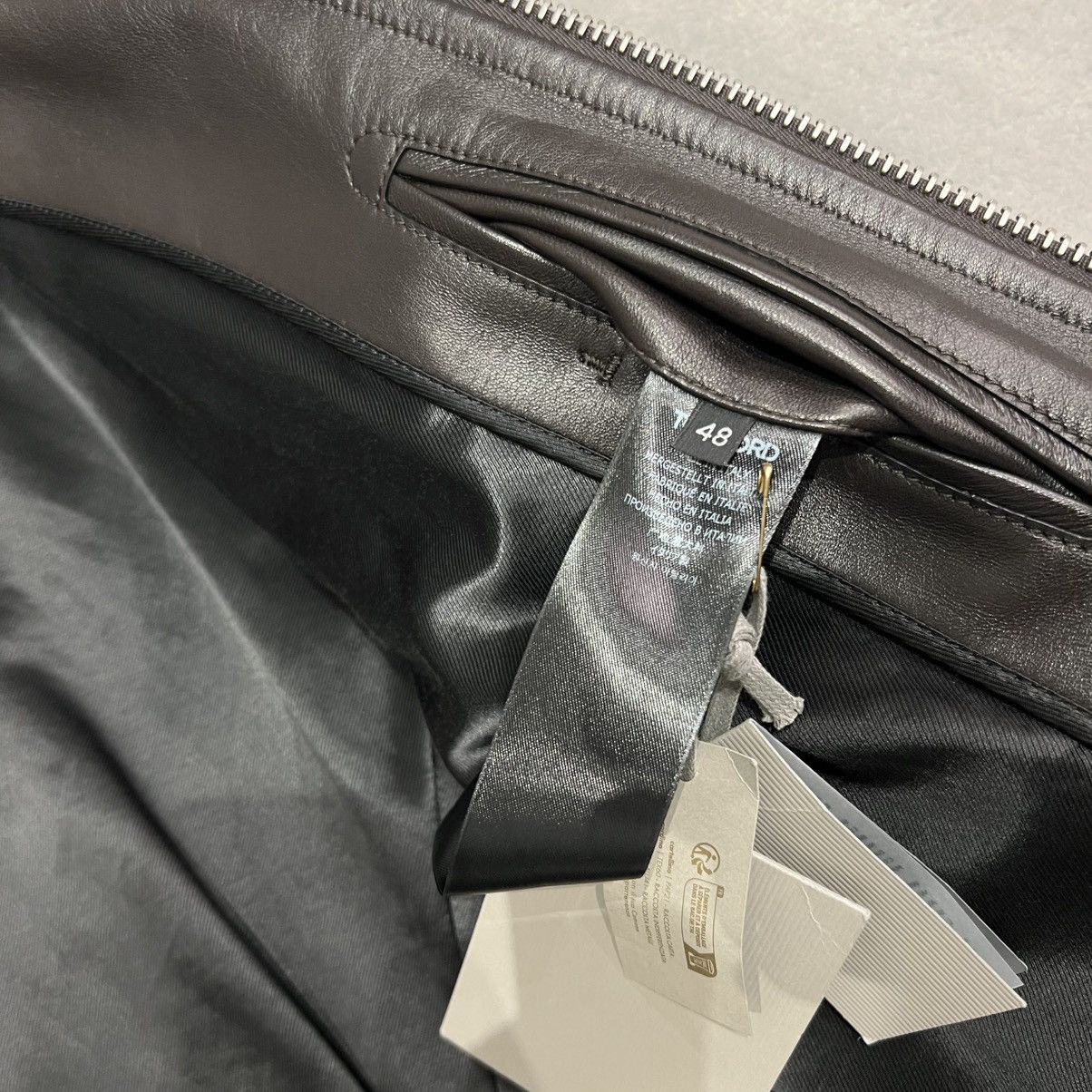 Tom Ford Tom Ford Leather Jacket in Medium Size US M / EU 48-50 / 2 - 5 Thumbnail