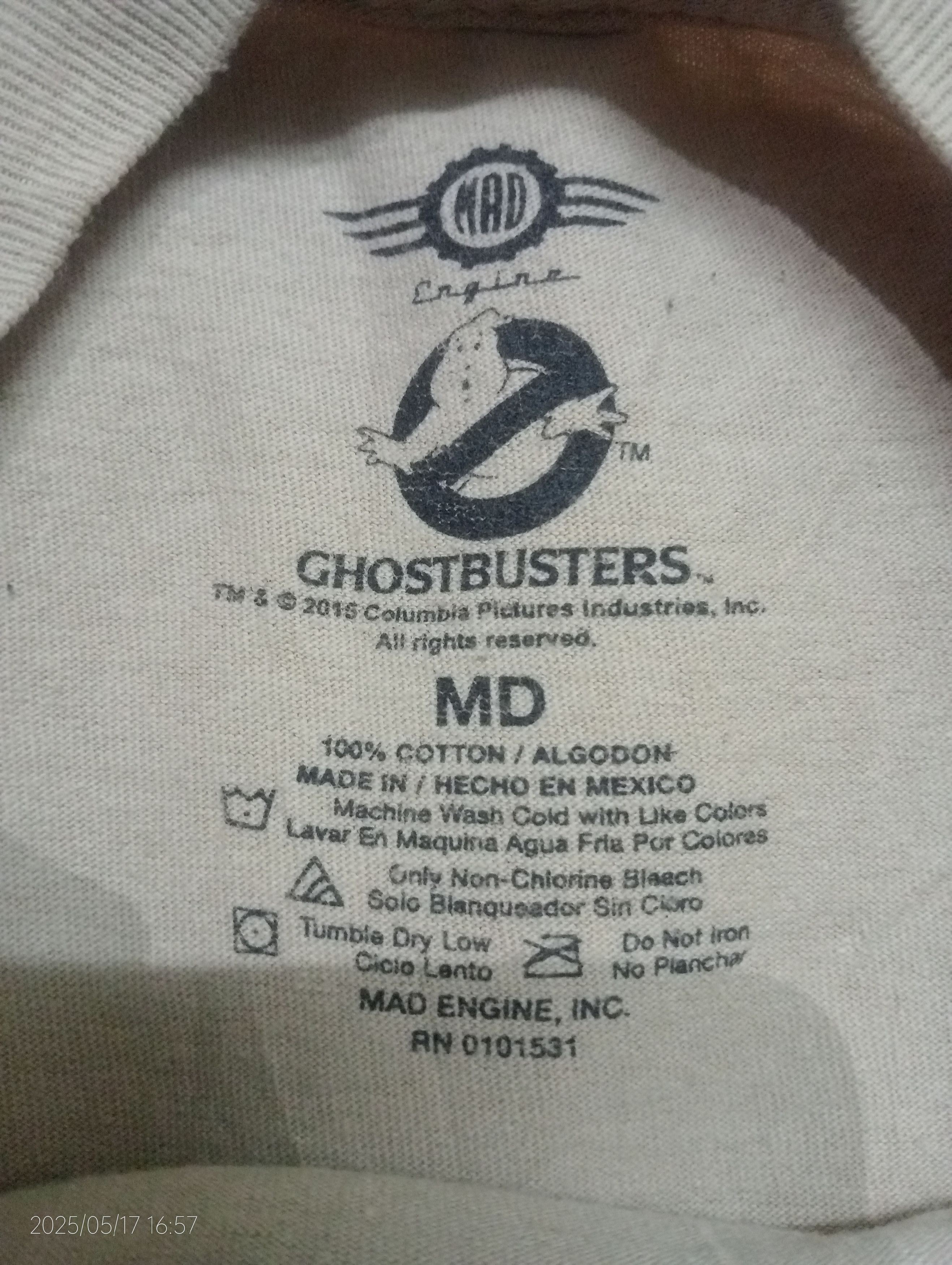 Mad Engine Vintage Venkman Ghostbuster Uniform Tee Very Rare Size US M / EU 48-50 / 2 - 2 Thumbnail