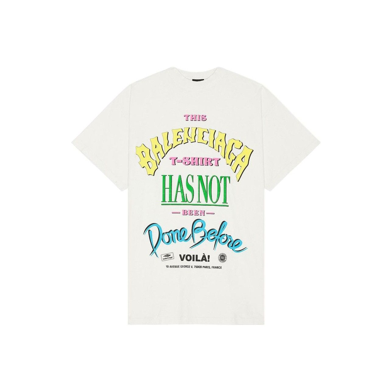 Balenciaga Balenciaga Graphic Print T-Shirt Size XS Size US XS / EU 42 / 0 - 1 Thumbnail