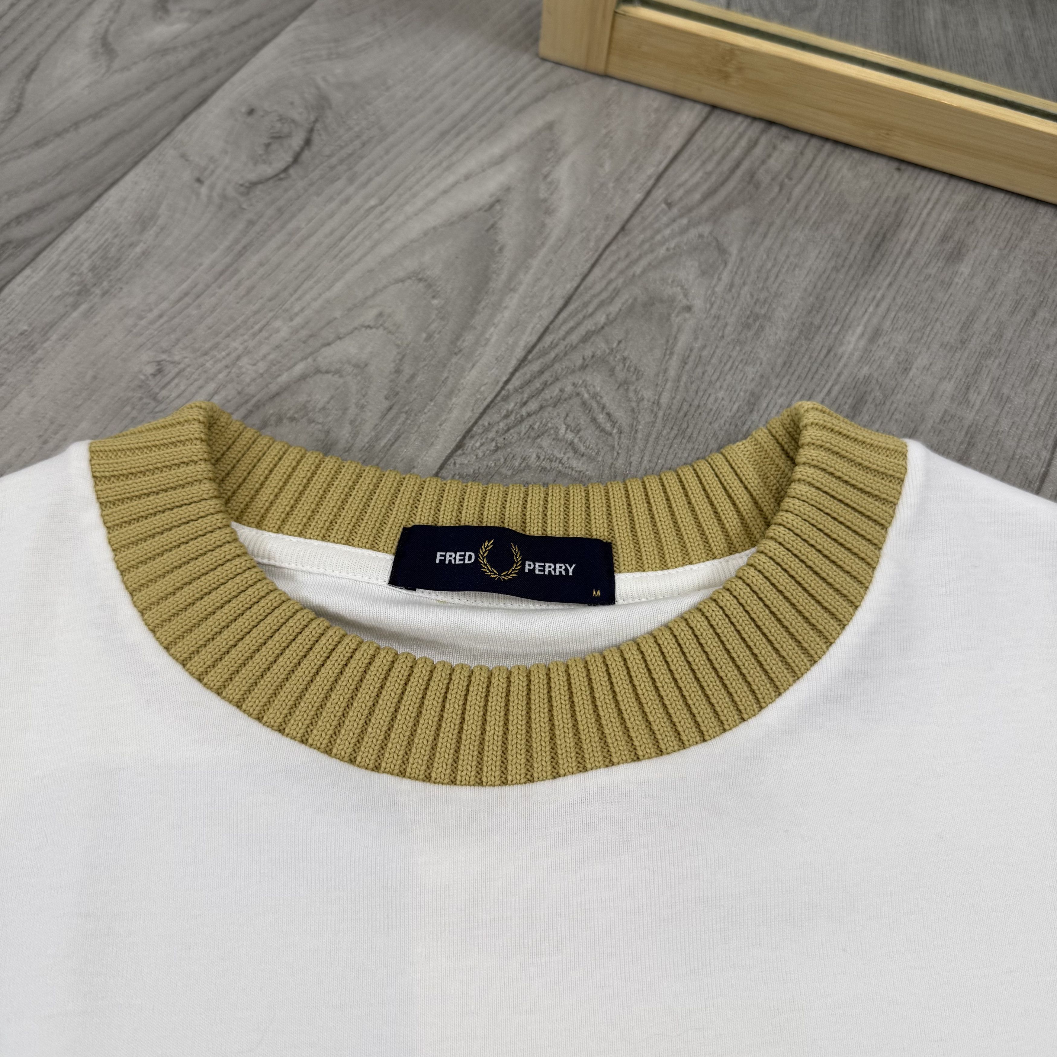 Fred Perry Fred Perry White Tee Shirt Size US M / EU 48-50 / 2 - 8 Thumbnail