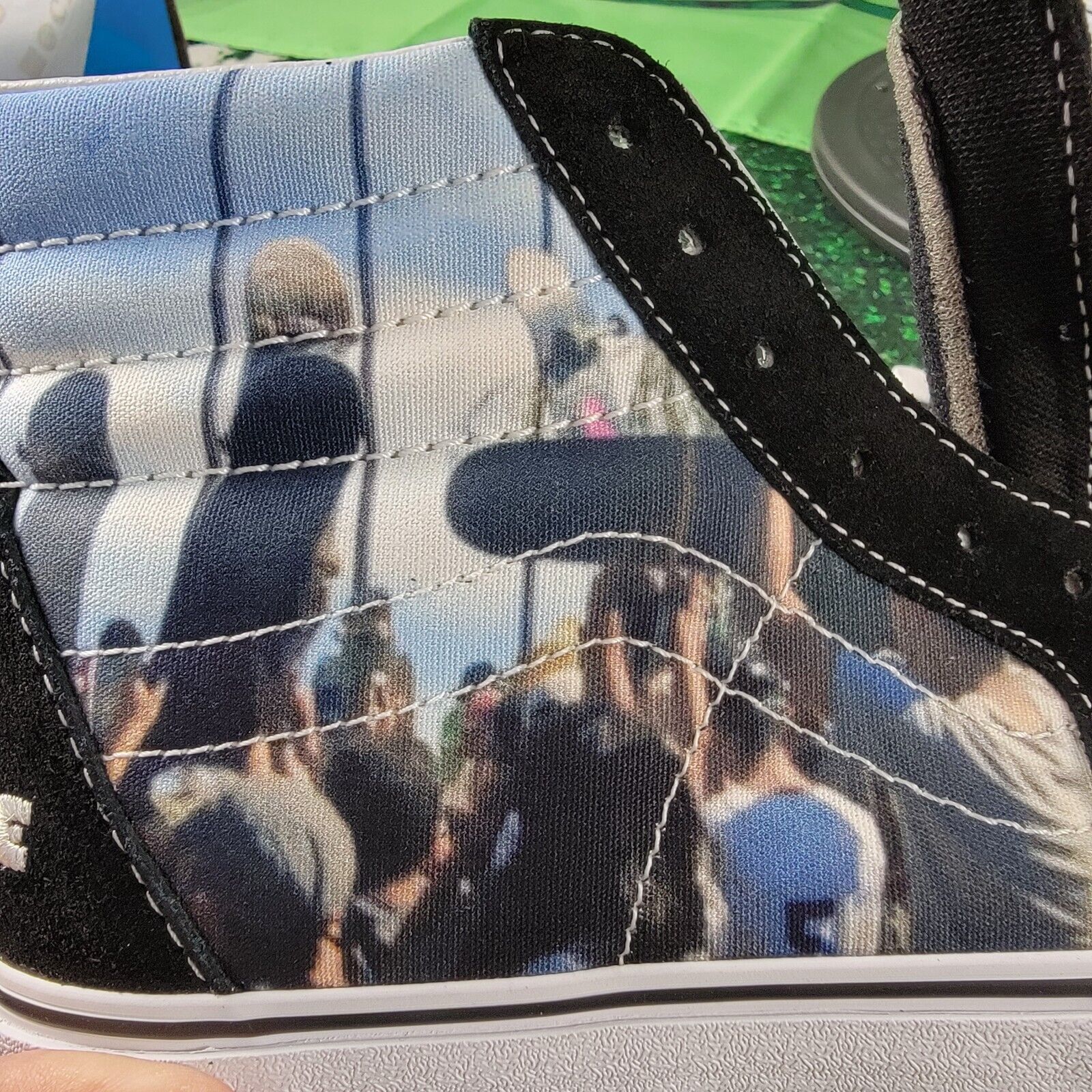 Vans VANS SK8-HI MOCA Frances Black High Top Unisex Sneakers Sz9 Size US 9 / IT 39 - 8 Thumbnail