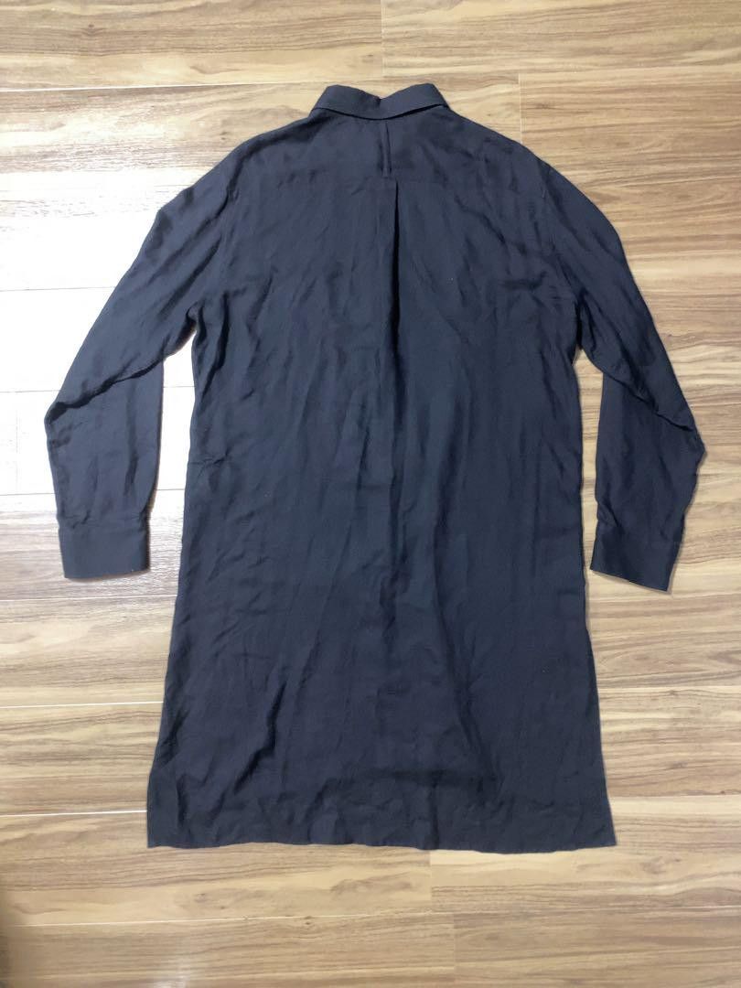 Yohji Yamamoto Yohji Yamamoto S'yte hand logo printes long shirt UV-B59-214 Size US L / EU 52-54 / 3 - 2 Thumbnail