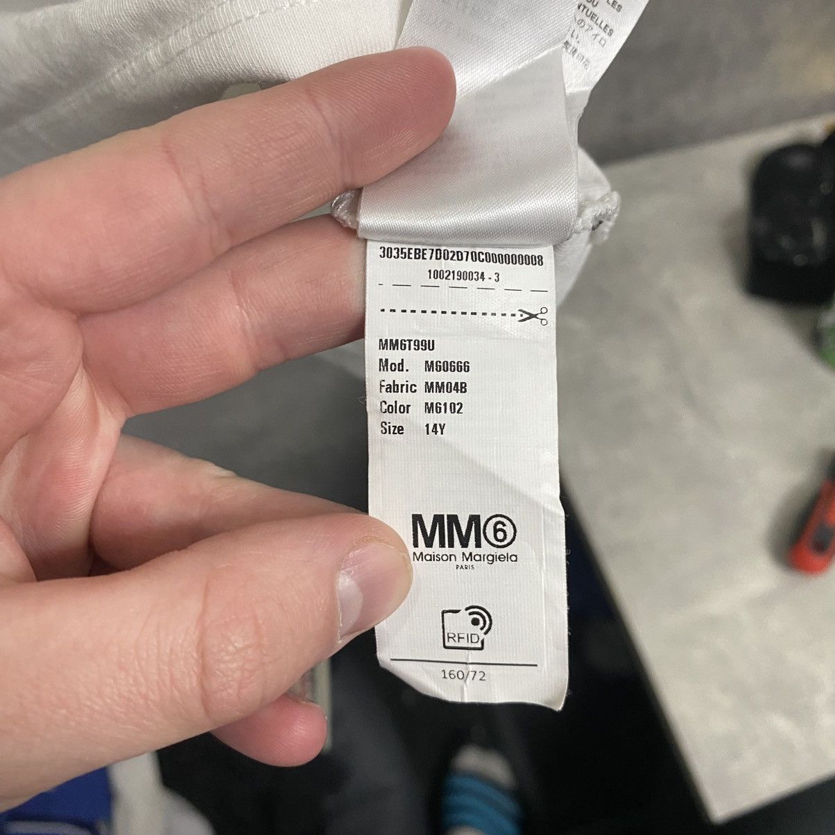 Maison Margiela Maison Margiela Long Sleeve Big Logo Shirt Size US S / EU 44-46 / 1 - 13 Thumbnail