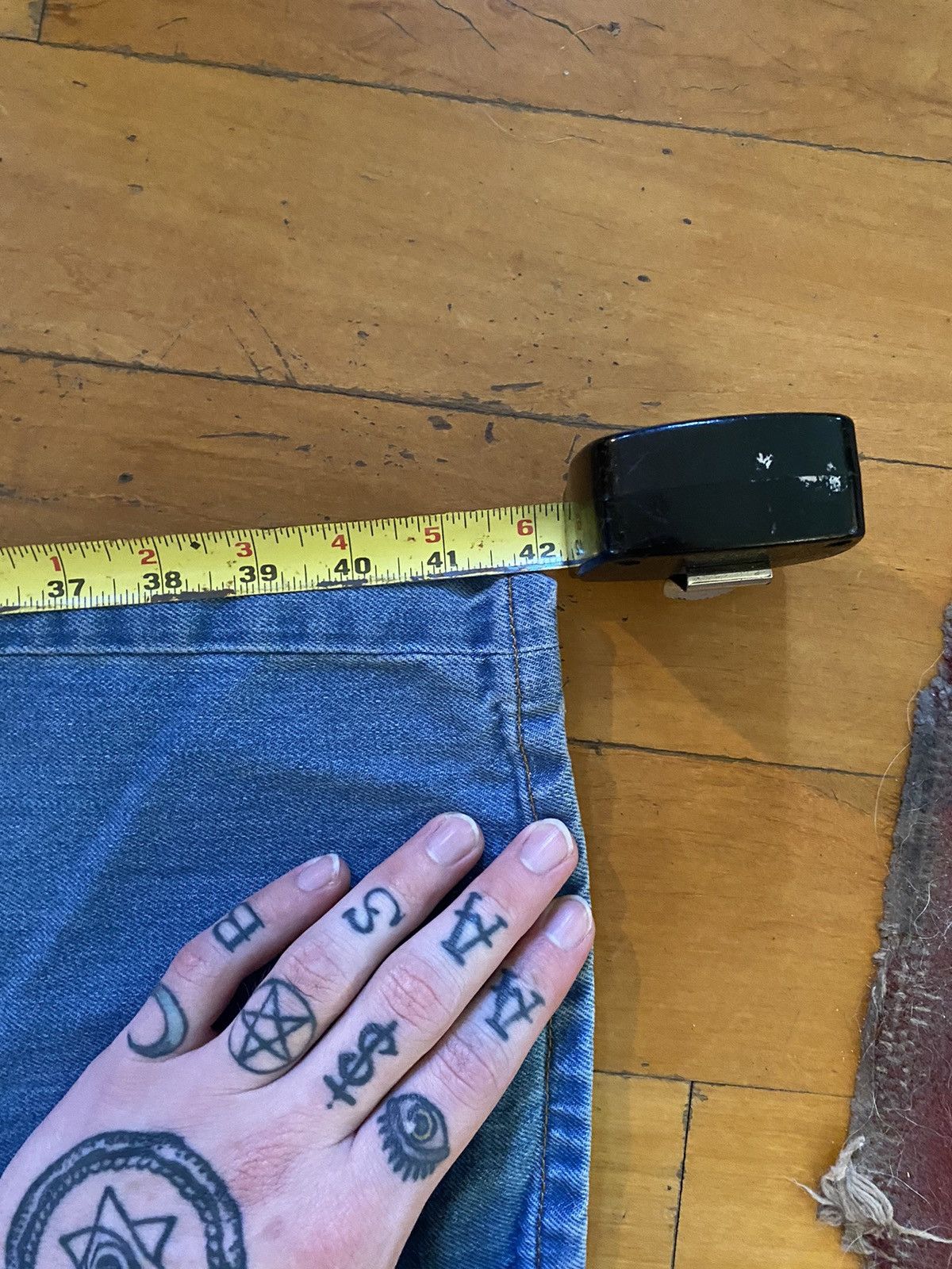 Carhartt × Vintage vintage double knee jeans Size US 32 / EU 48 - 6 Thumbnail