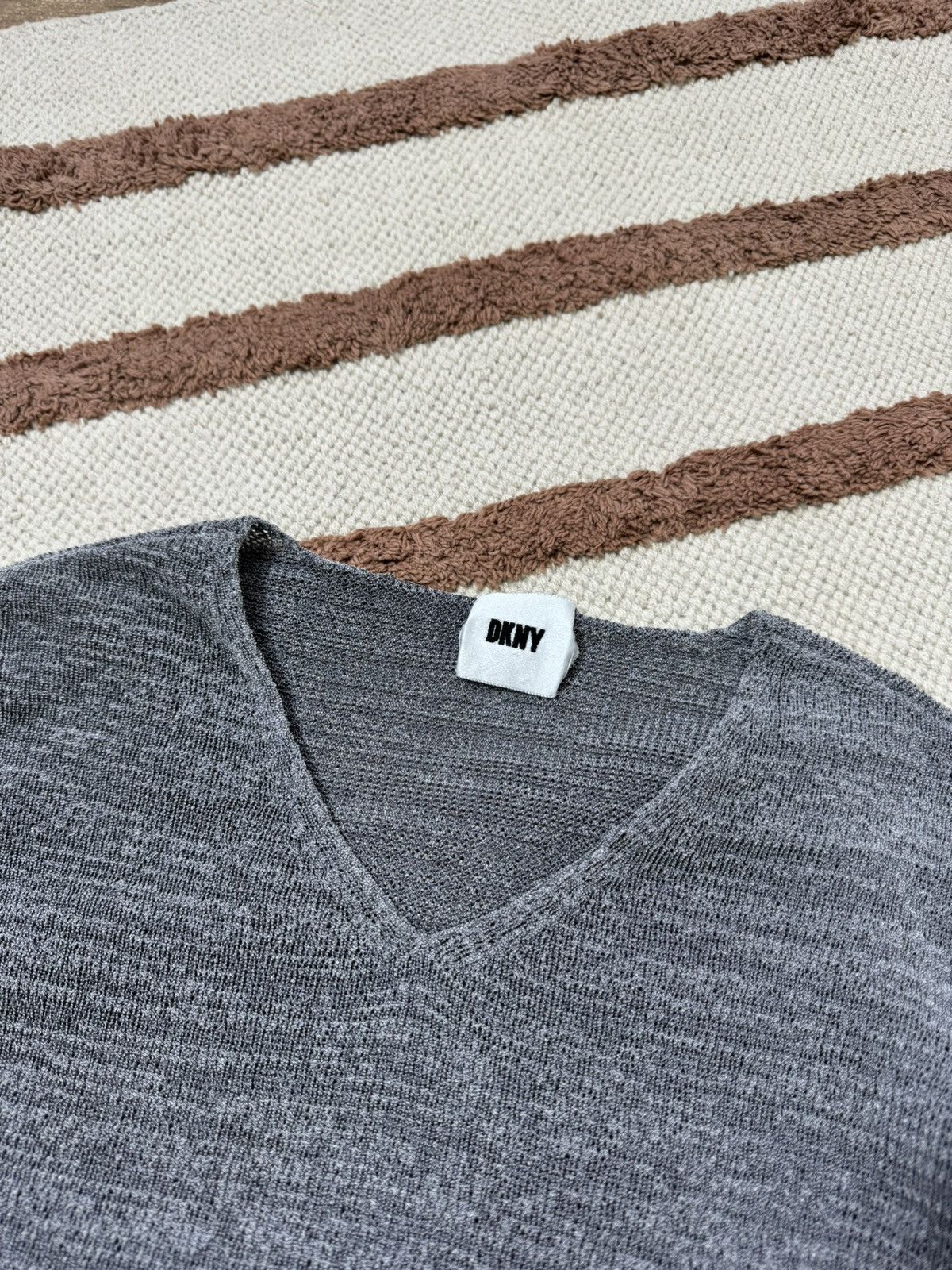 DKNY KNIT DKNY MESH LONG SLEEVE ISSEY MIYAKE STYLE Size M / US 6-8 / IT 42-44 - 3 Thumbnail