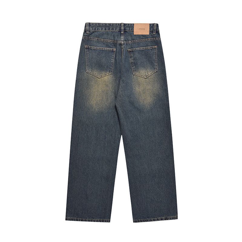 Vintage American straight loose vibe vintage distressed jeans Size US 32 / EU 48 - 2 Thumbnail