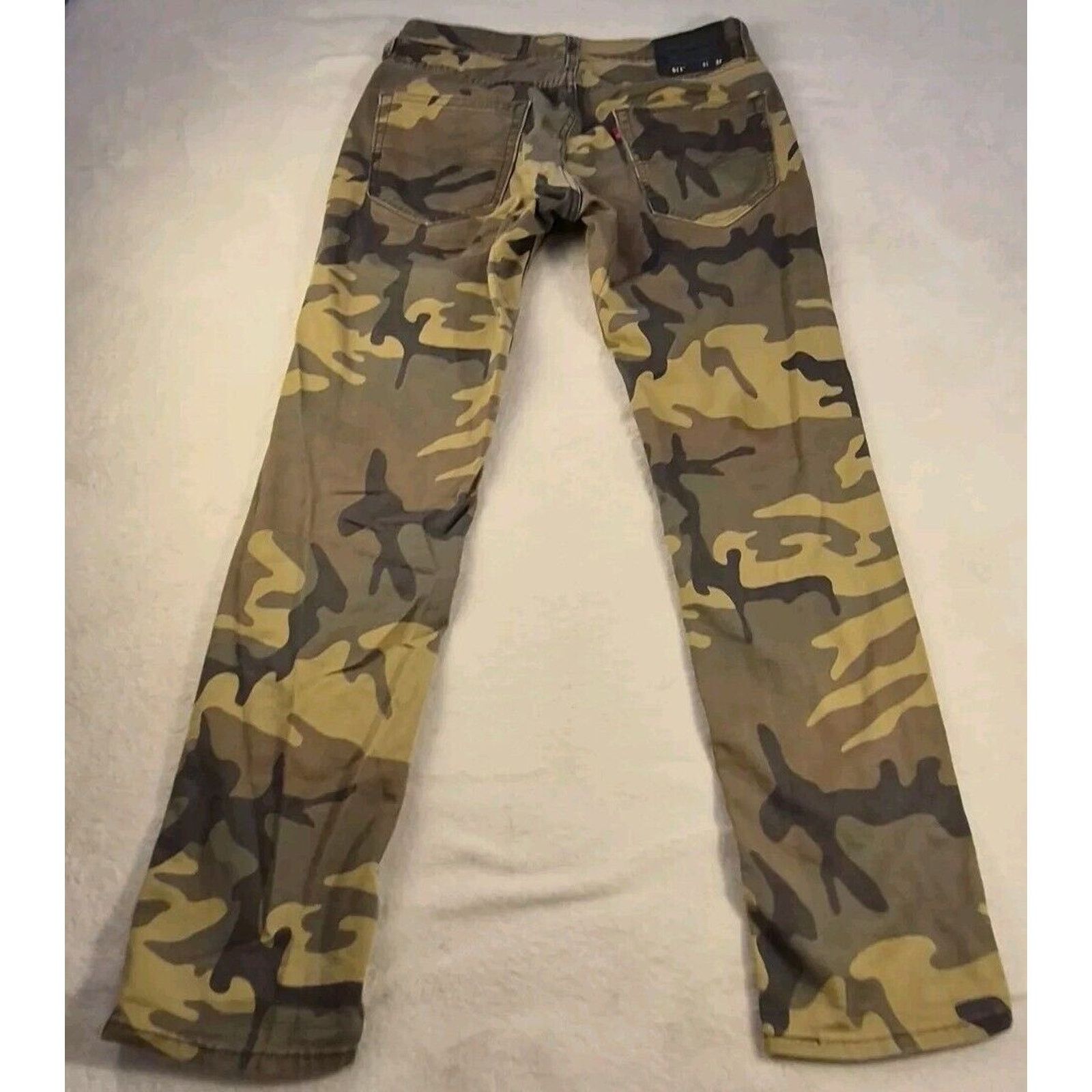 Levi's Levi’s 511 Women Camo Jeans Retro Woodland 31x32 Size 31" - 8 Thumbnail