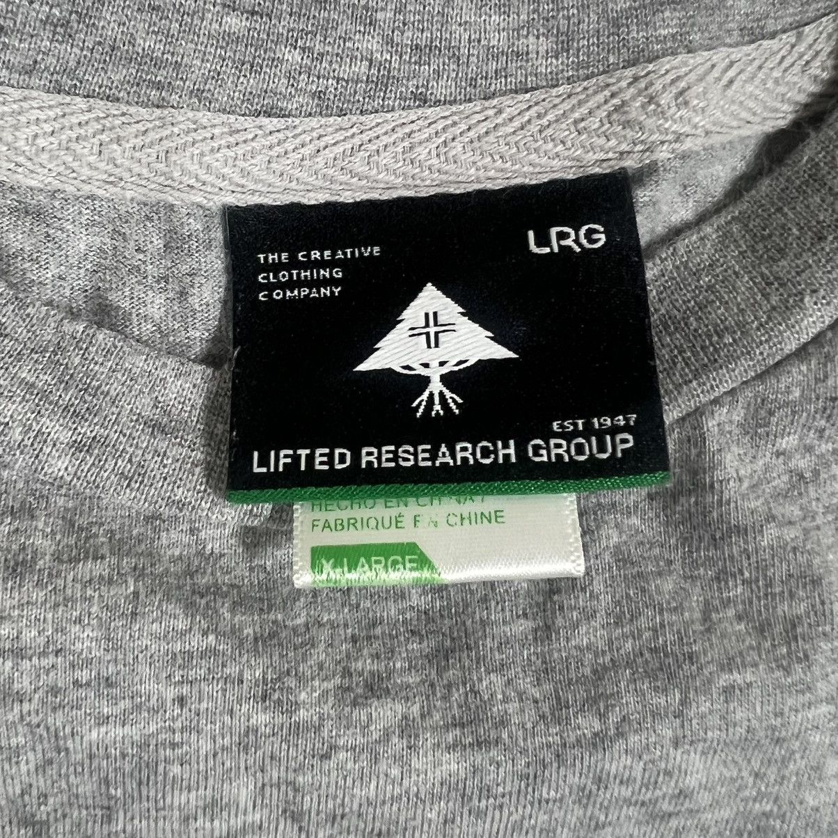 LRG Lifted Research Group Grey Long Sleeve LRG Embroidered Logo Size US XL / EU 56 / 4 - 6 Thumbnail