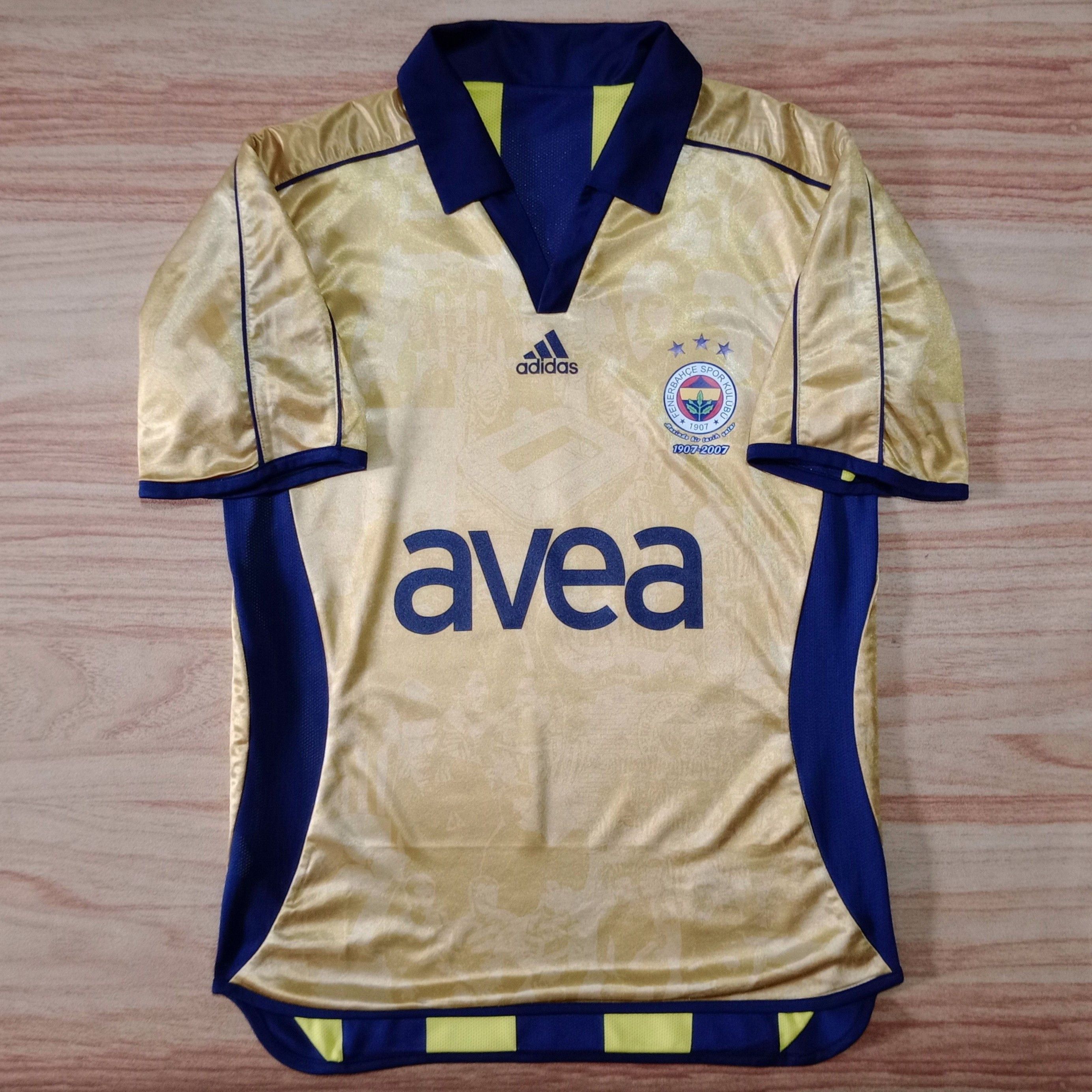 Adidas Fenerbache 2006-2007 Centenary Jersey Mateja Kezman 9 Size US S / EU 44-46 / 1 - 1 Thumbnail
