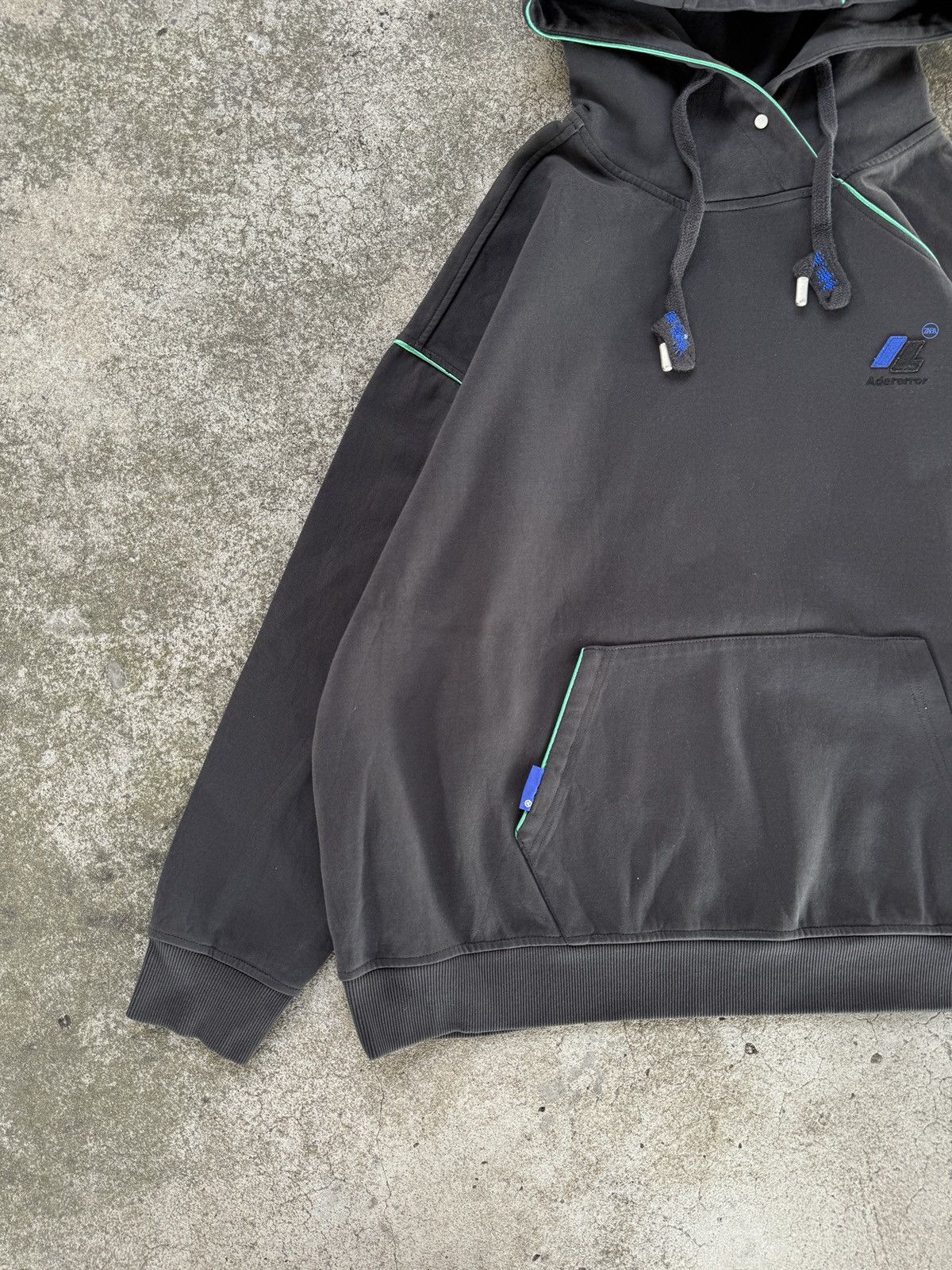 Ader Error Ader Error x Zara Embroidered Hoodies Size US XXL / EU 58 / 5 - 2 Thumbnail