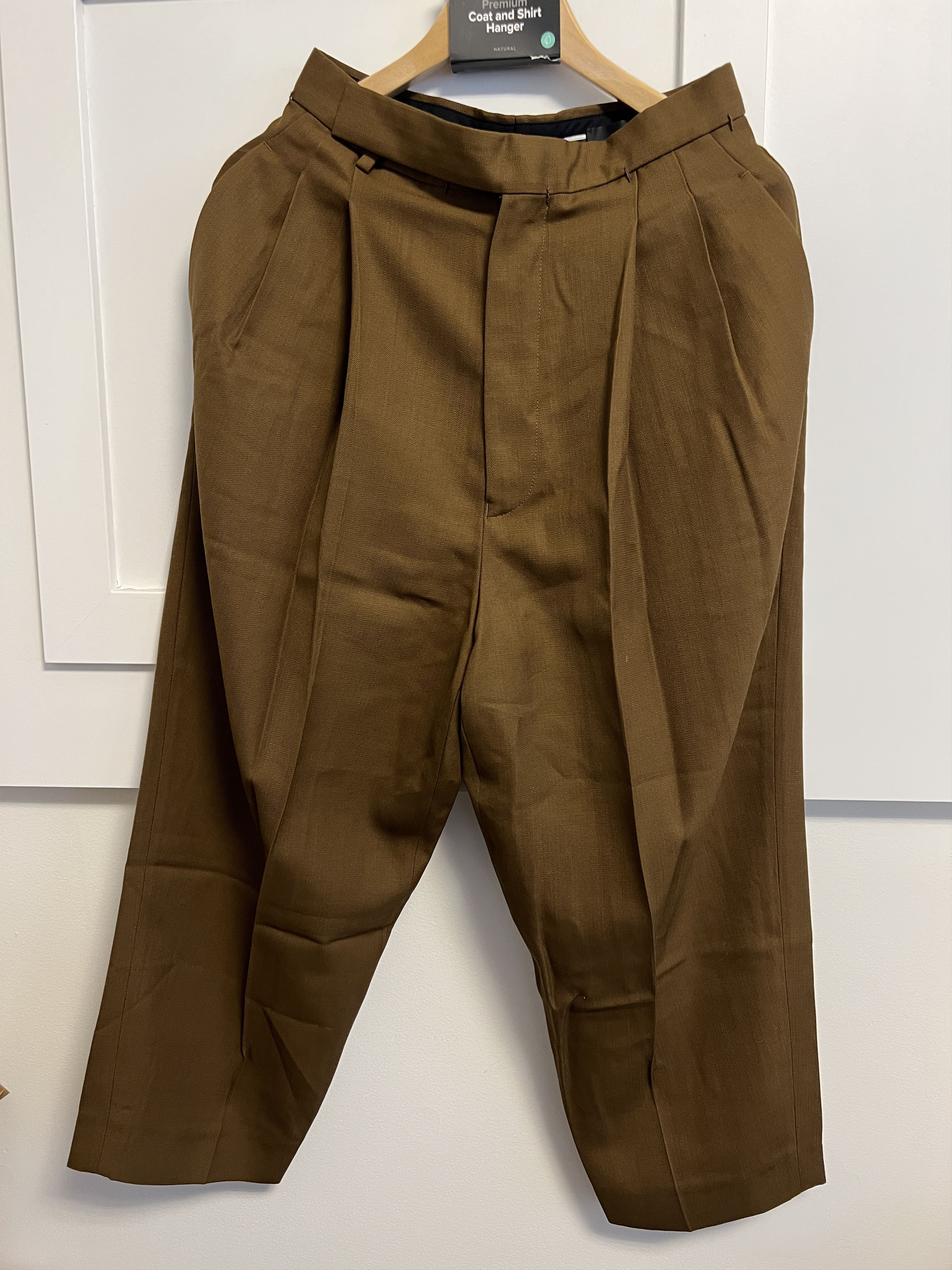 Haider Ackermann Haider Ackermann Wool Classic Trousers Size US 30 / EU 46 - 1 Thumbnail