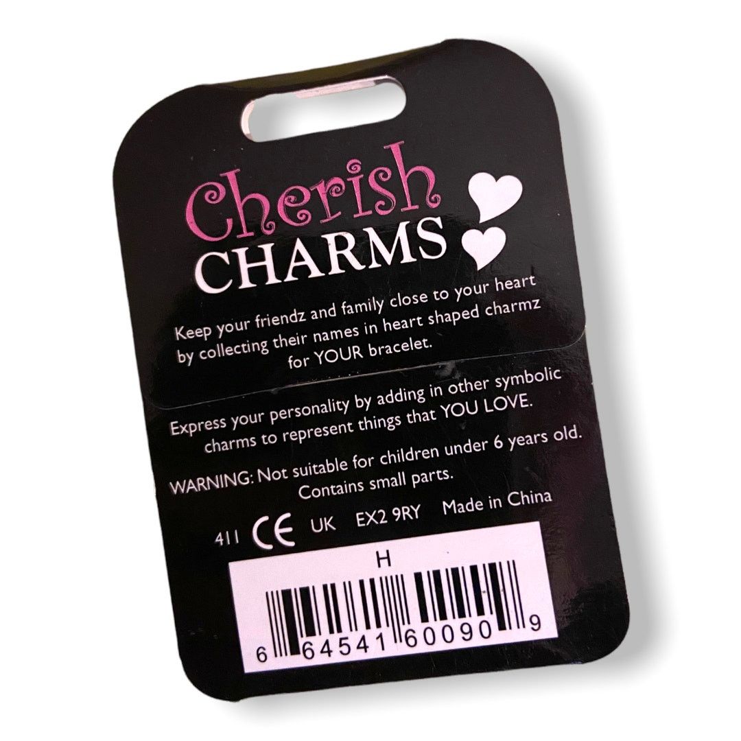 Other Cherish Charms H Monogram Initial Bracelet Charm NEW Size ONE SIZE - 2 Thumbnail