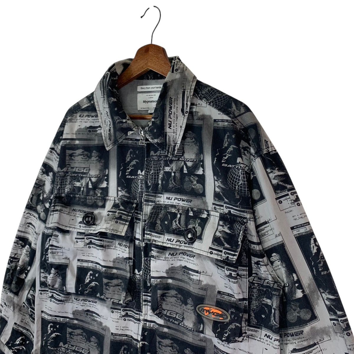 Vintage × Welcome Skateboards VINTAGE MYGREATECLAT SKATEBOARD FULL PRINTED JACKET Size US S / EU 44-46 / 1 - 3 Thumbnail