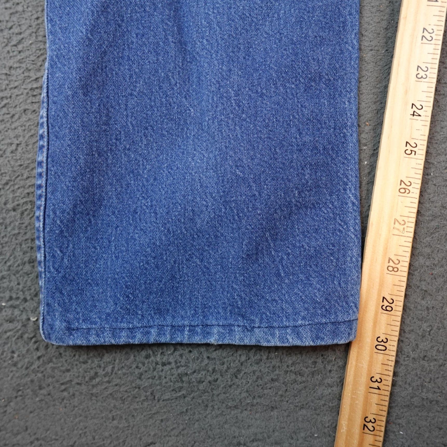 Wrangler Wrangler Jeans Mens 44x32 Blue Cowboy Cut Straight Western Denim 5-Pocket Zip Button Logo Wrangler Cowboy Cut Mens Jeans Size US 40 / EU 56 - 6 Thumbnail